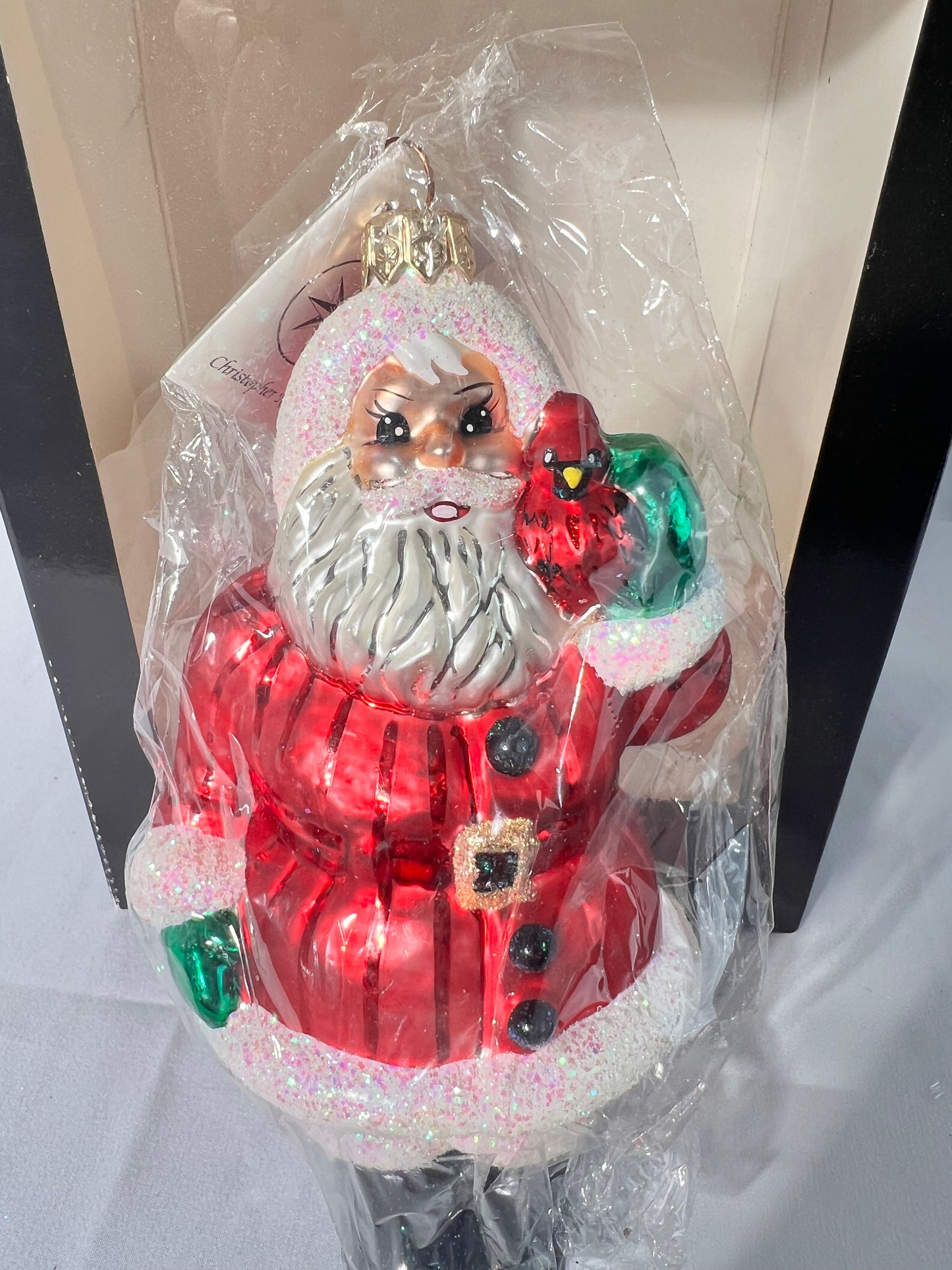 Radko - Bird Buddy - Santa - Christmas Ornament
