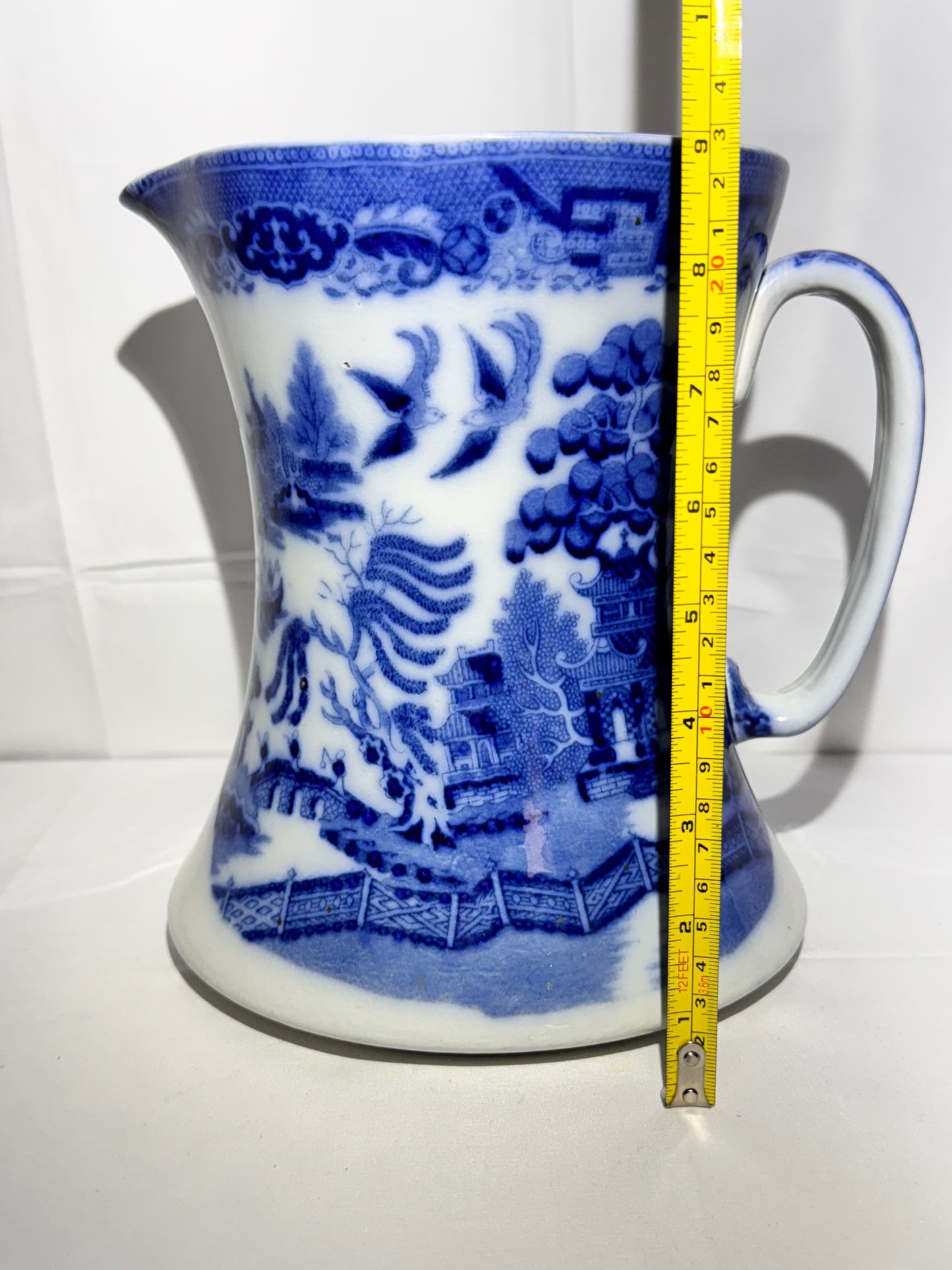 Blue Willow- Large bowl and Pitcher - Pottery