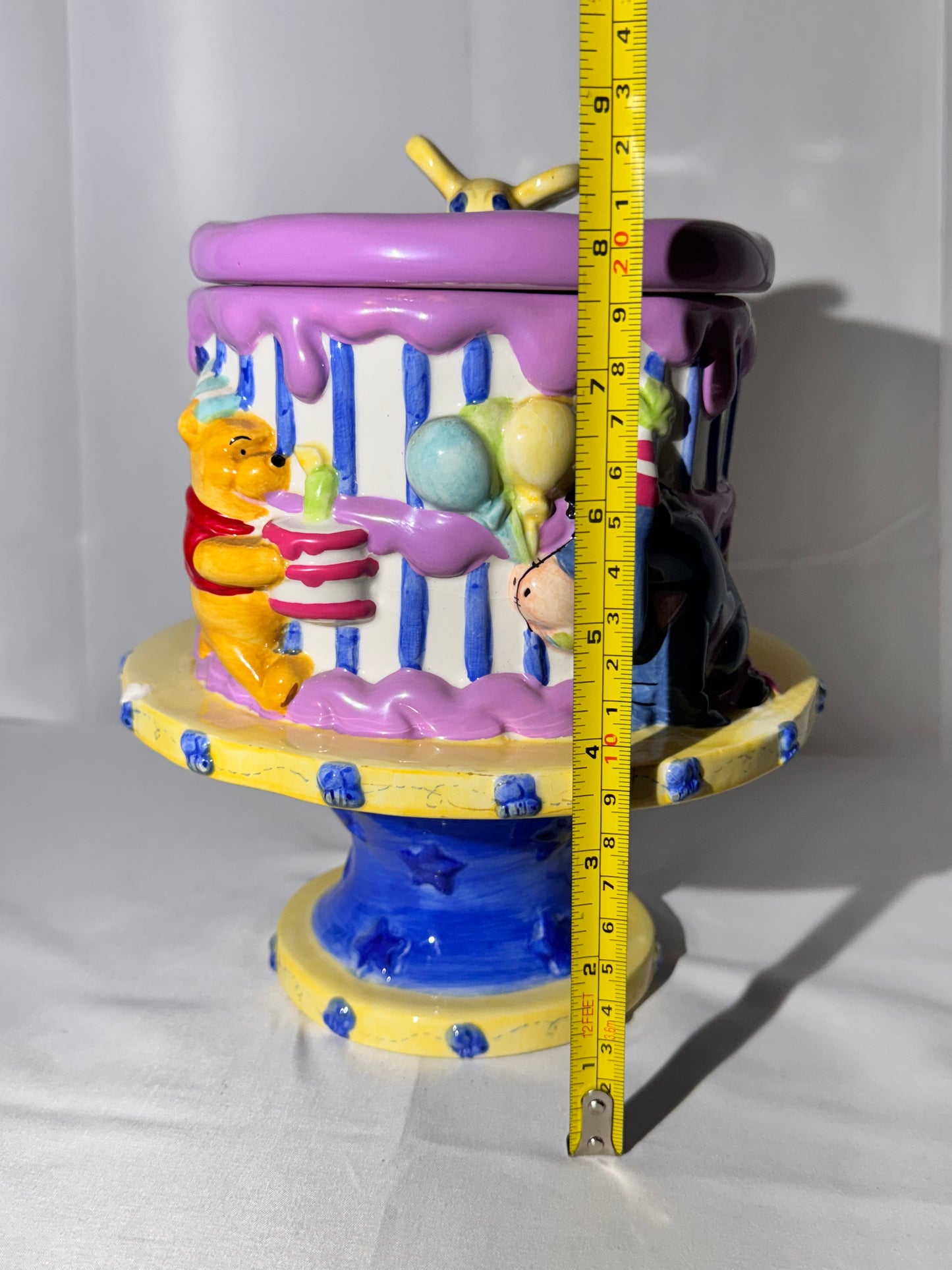 Winnie the Pooh and Friends- Cookie Jar - Happy Birthday- Disney