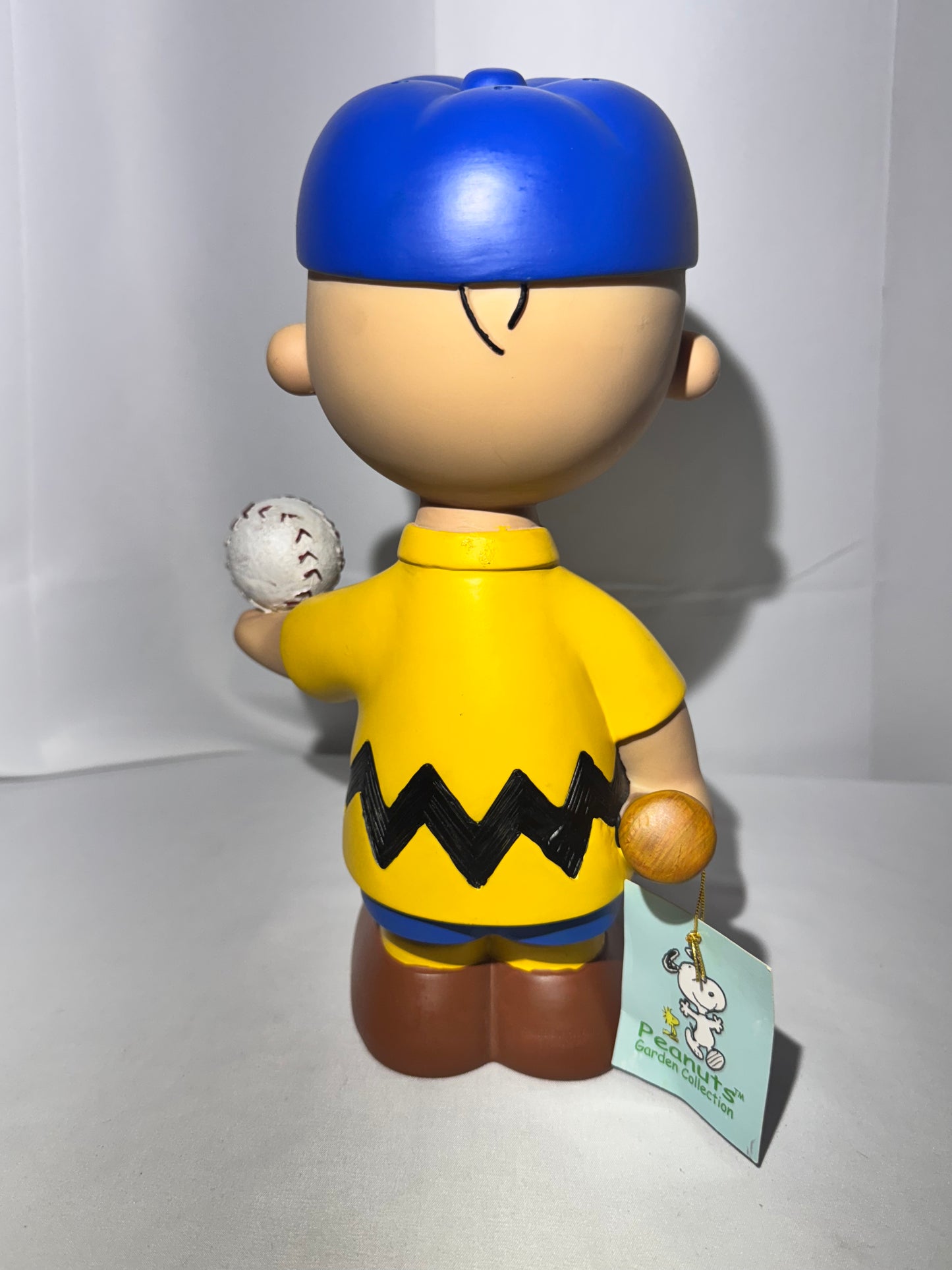 Charlie Brown - 10 1/2” Statue- Peanuts Garden Collection- Baseball and Bat