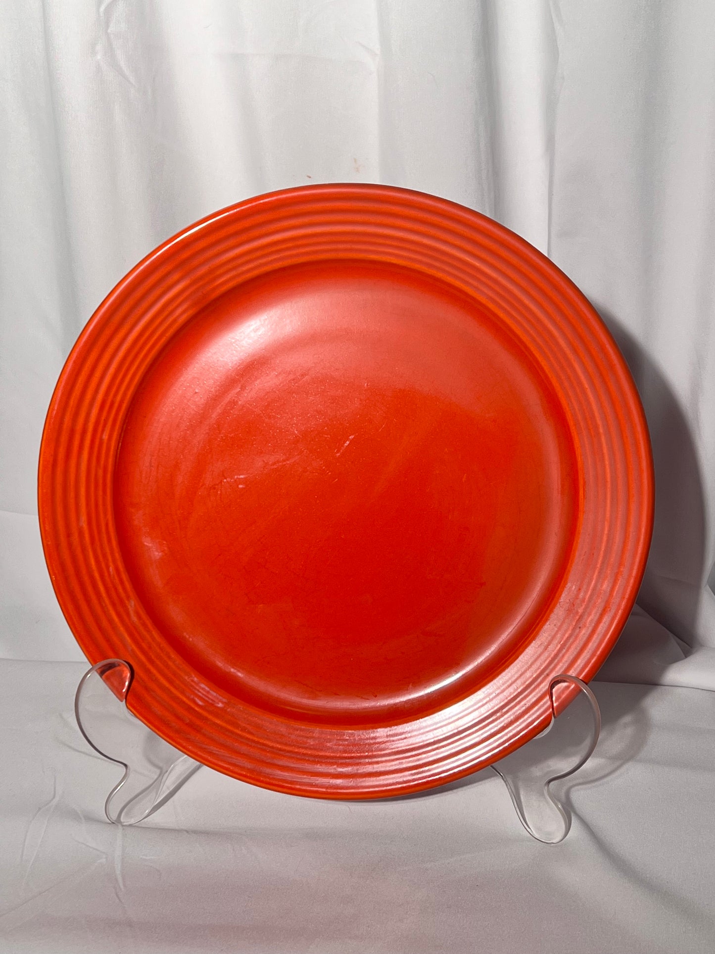 Bauer - Los Angeles - 13” Serving Platter- Orange- vintage