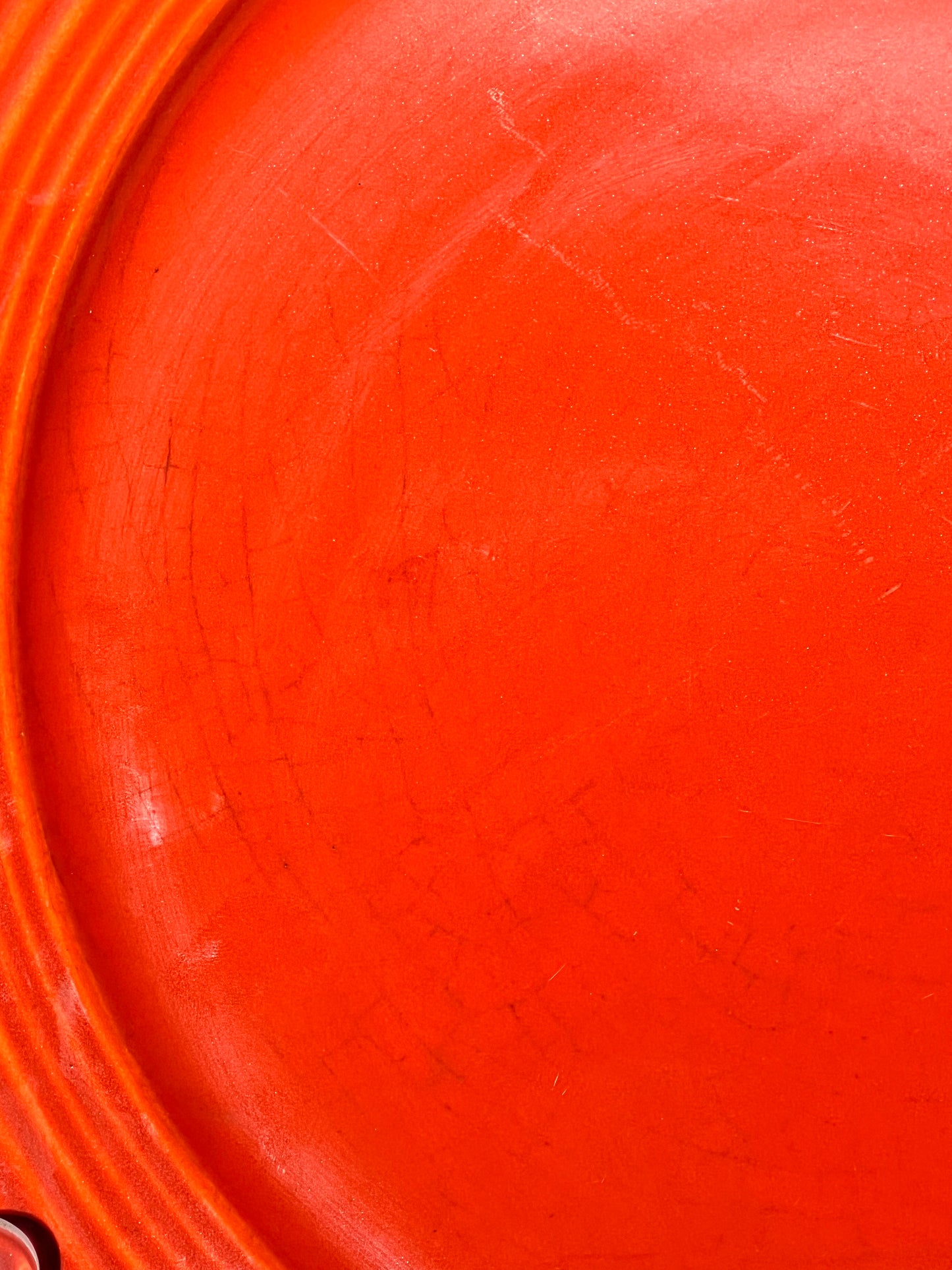 Bauer - Los Angeles - 13” Serving Platter- Orange- vintage