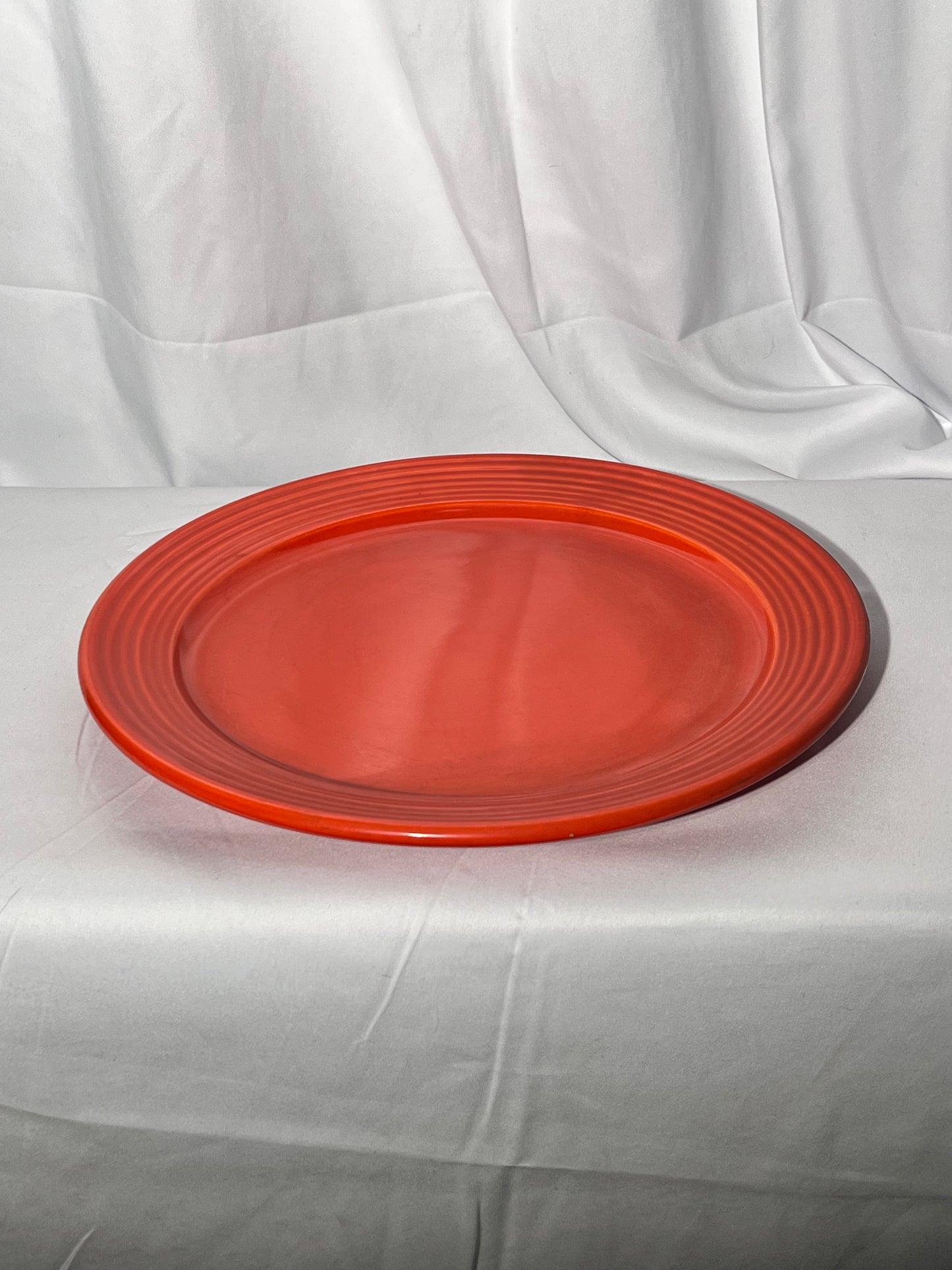 Bauer - Los Angeles - 13” Serving Platter- Orange- vintage