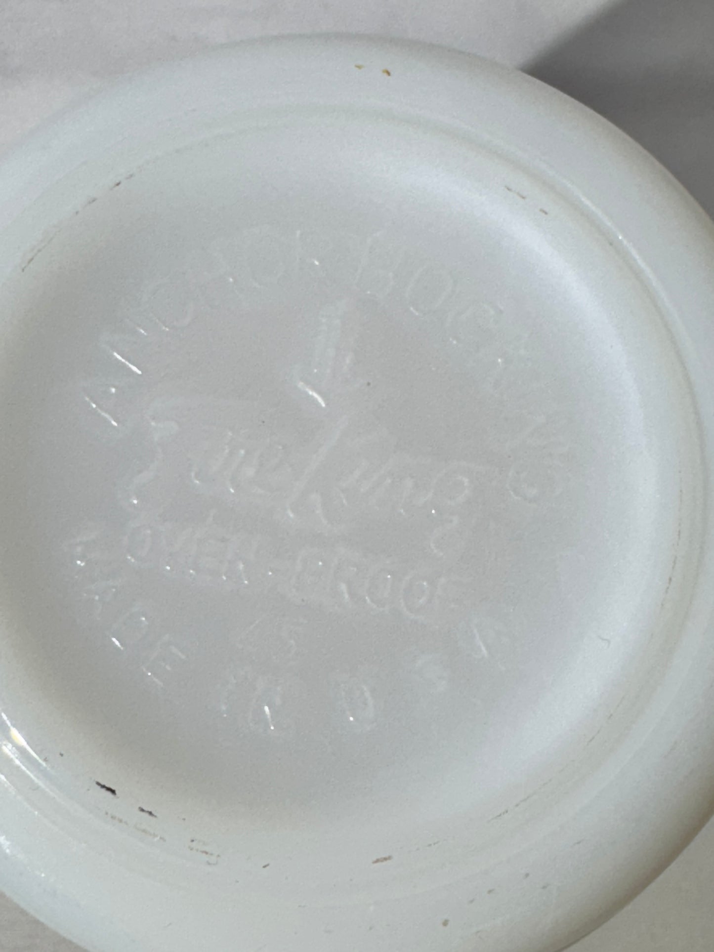 MCM- Fire King - Anchor Hocking - Red Swirl Teardrop - Mug - 45 - Oven Proof- Made in USA