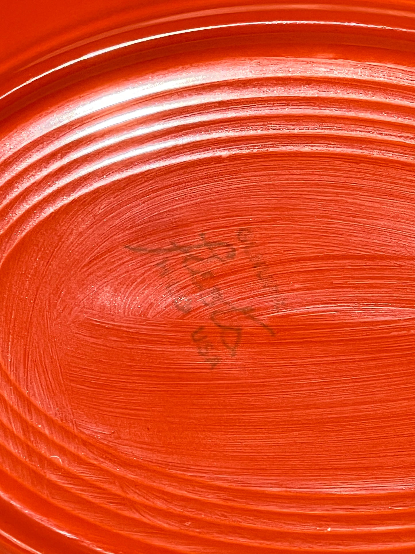 Fiesta - 12 1/2” oval serving platter - Vintage - with stamp - Gunuine - USA