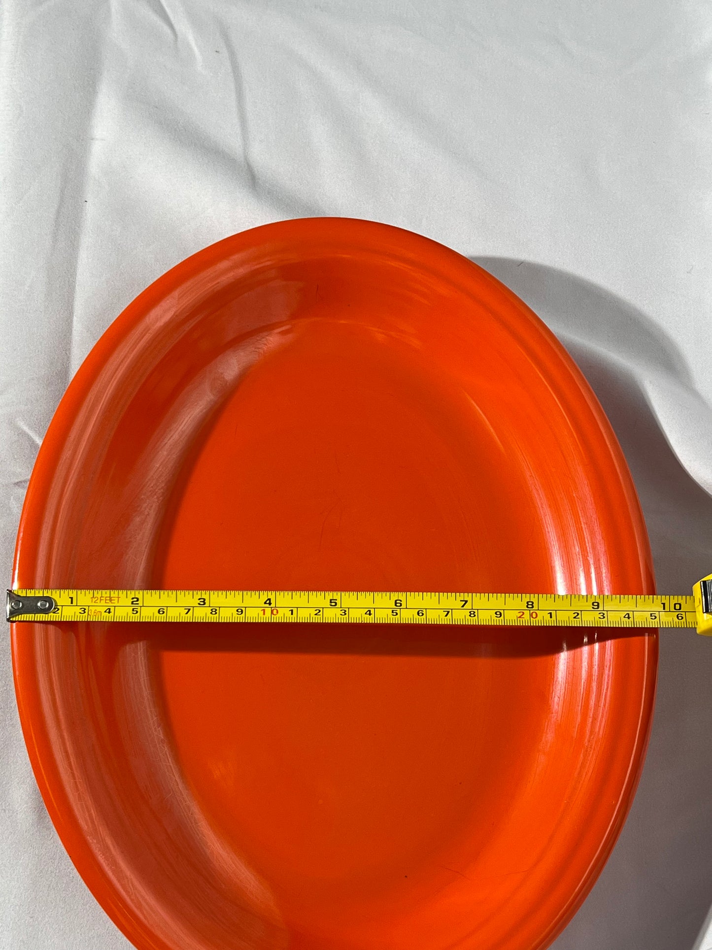 Fiesta - 12 1/2” oval serving platter - Vintage - with stamp - Gunuine - USA