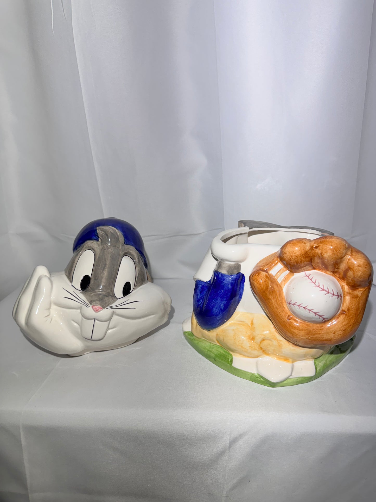 Bugs Bunny - Cookie Jar - Baseball- 1993 - Looney Tunes- Warner Brothers