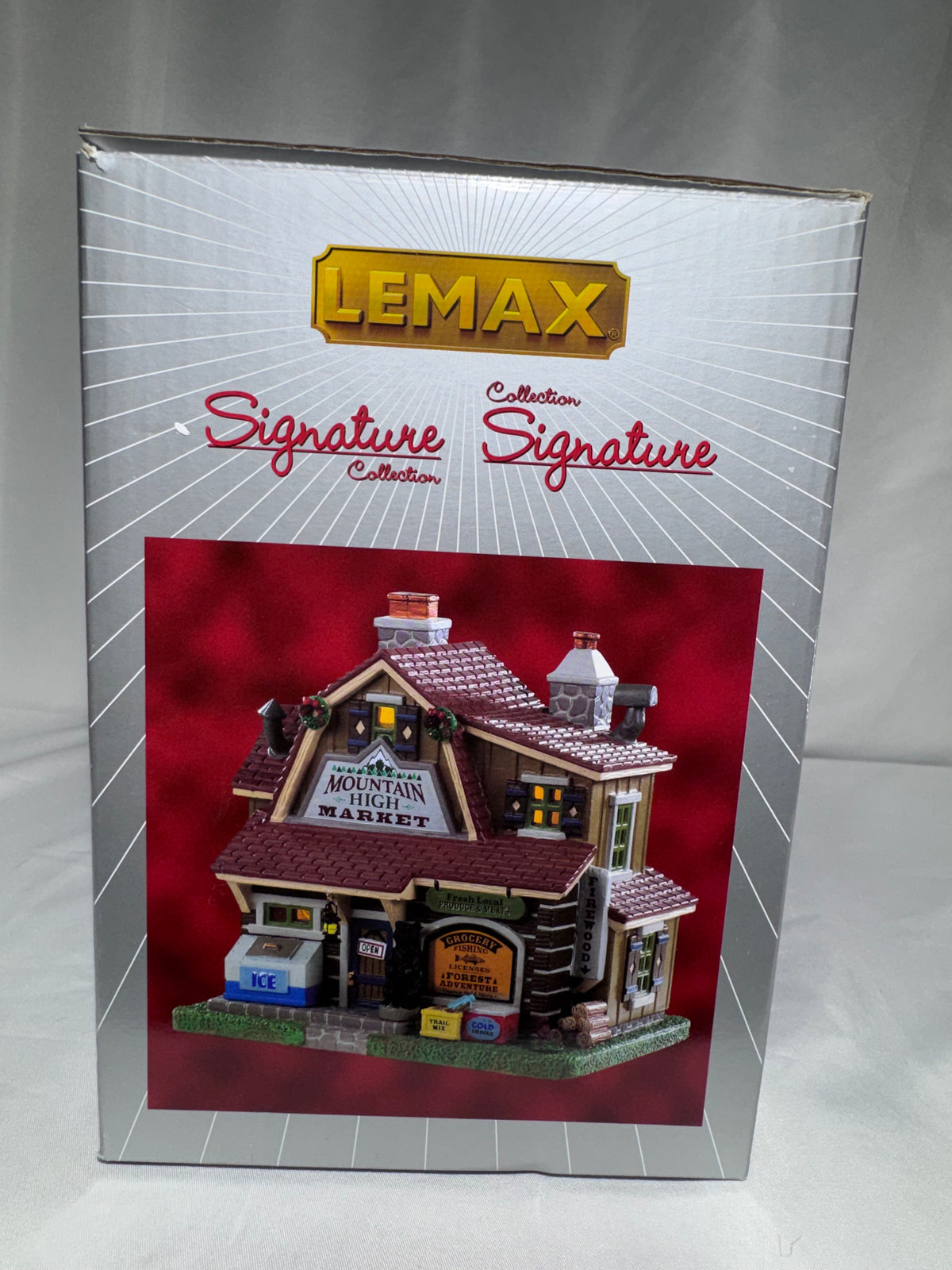 Lemax Mountain High Market #95534 – Vail Village Signature Collection – 2019