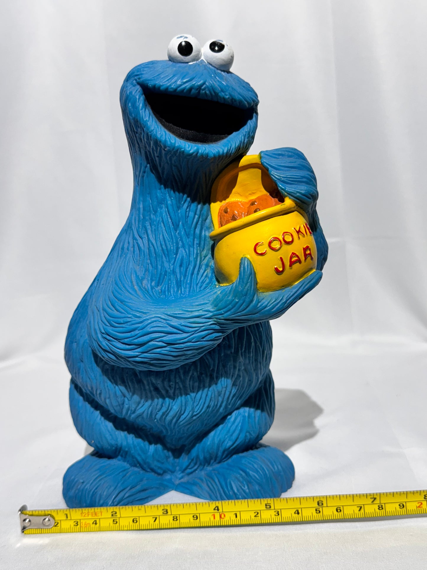 Sesame Street Cookie Monster Vinyl Piggy Bank w/ Cookie Jar – Muppets Inc.