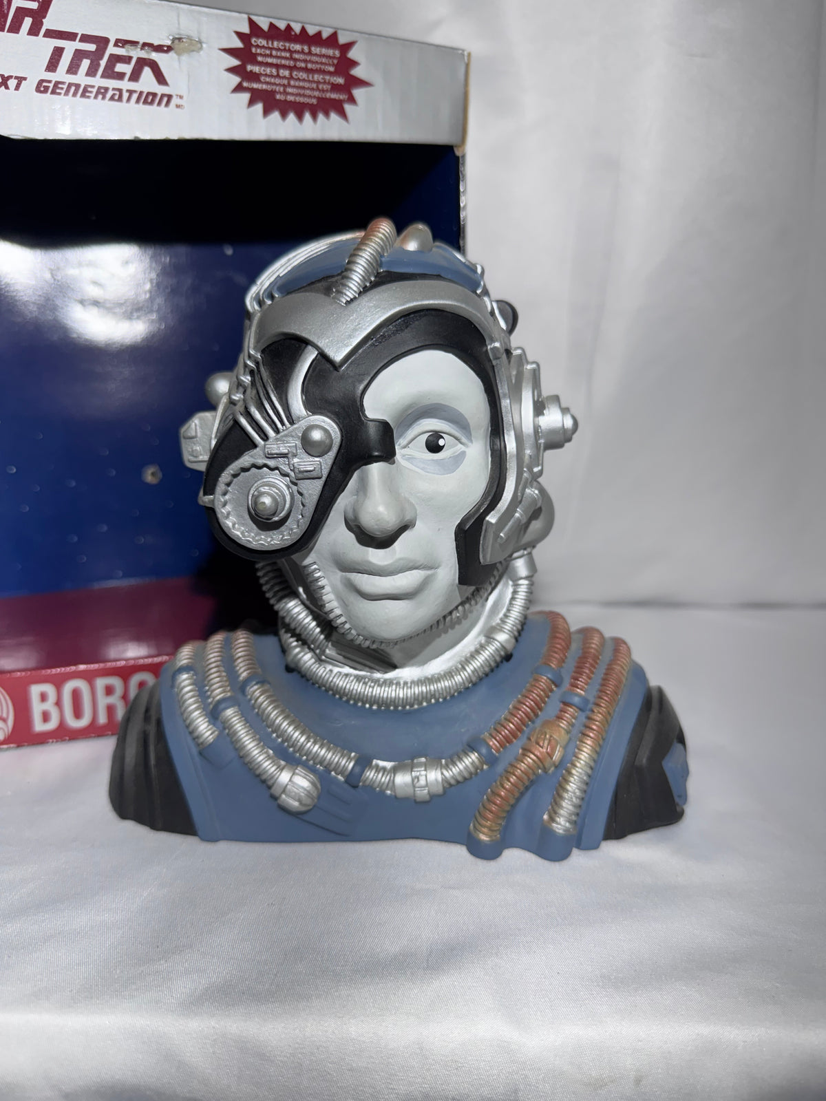 Vintage 1994 Star Trek: The Next Generation Borg Saving Bank – Thinkway Toys