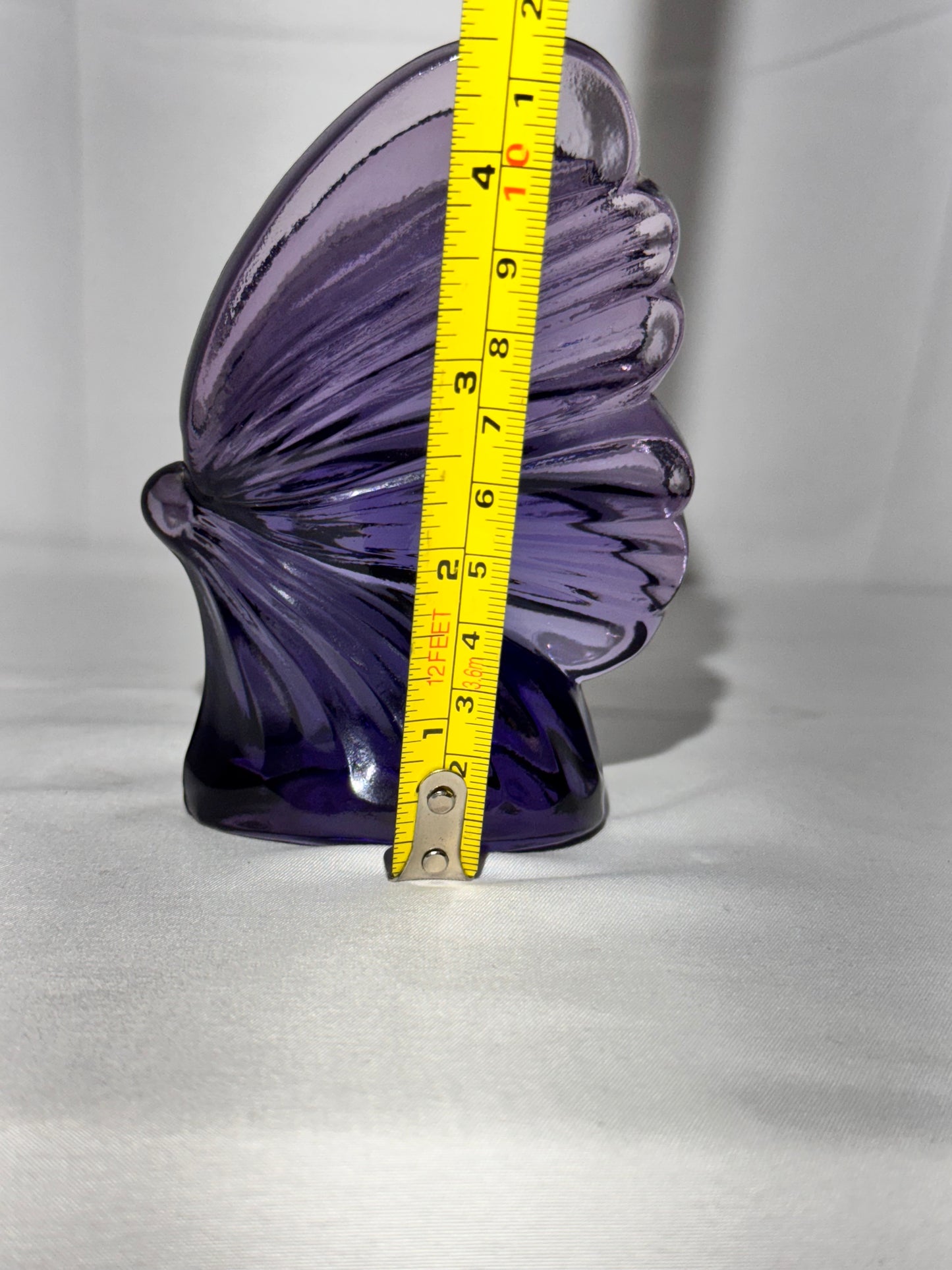 Vintage Fenton Amethyst Glass Butterfly – Lovely Display or Paperweight