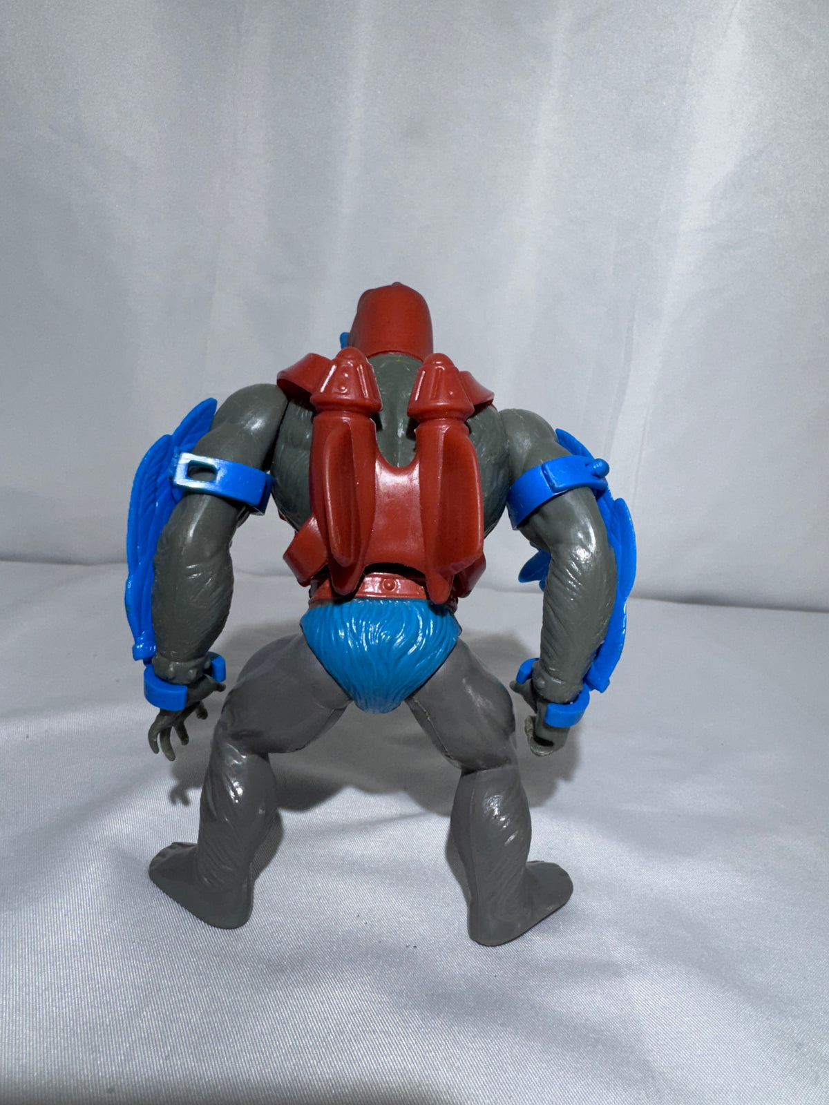 Vintage 1981 Mattel Masters of the Universe Stratos Action Figure with Mini-Comic