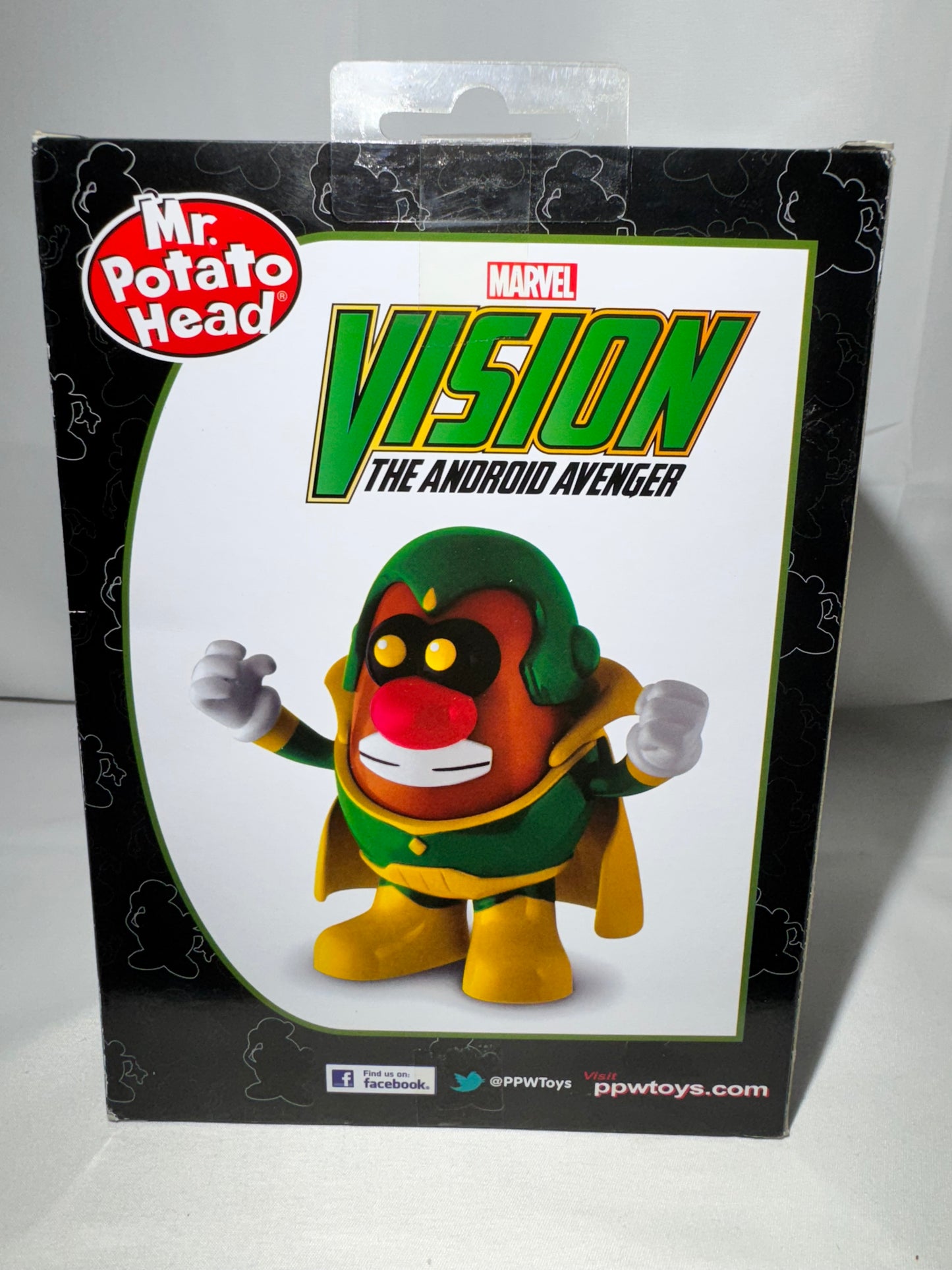 Mr. Potato Head – Vision (Poptaters Collector’s Edition) | Marvel, PlaySkool, Hasbro, PPW Toys, Warner Brothers (2015)