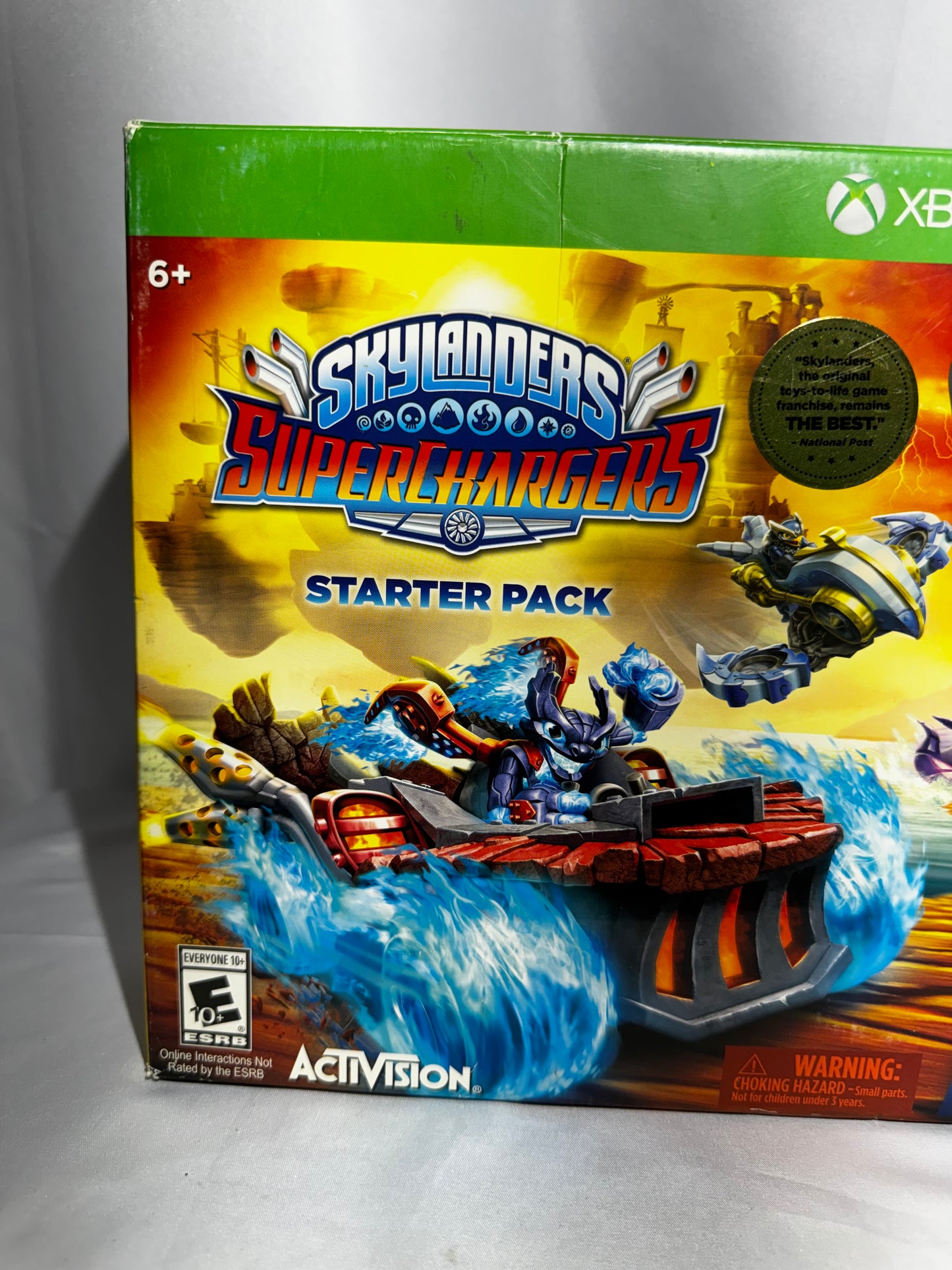 Skylanders SuperChargers Starter Pack Xbox One 2015 Spitfire Stealth Elf Hot Streak
