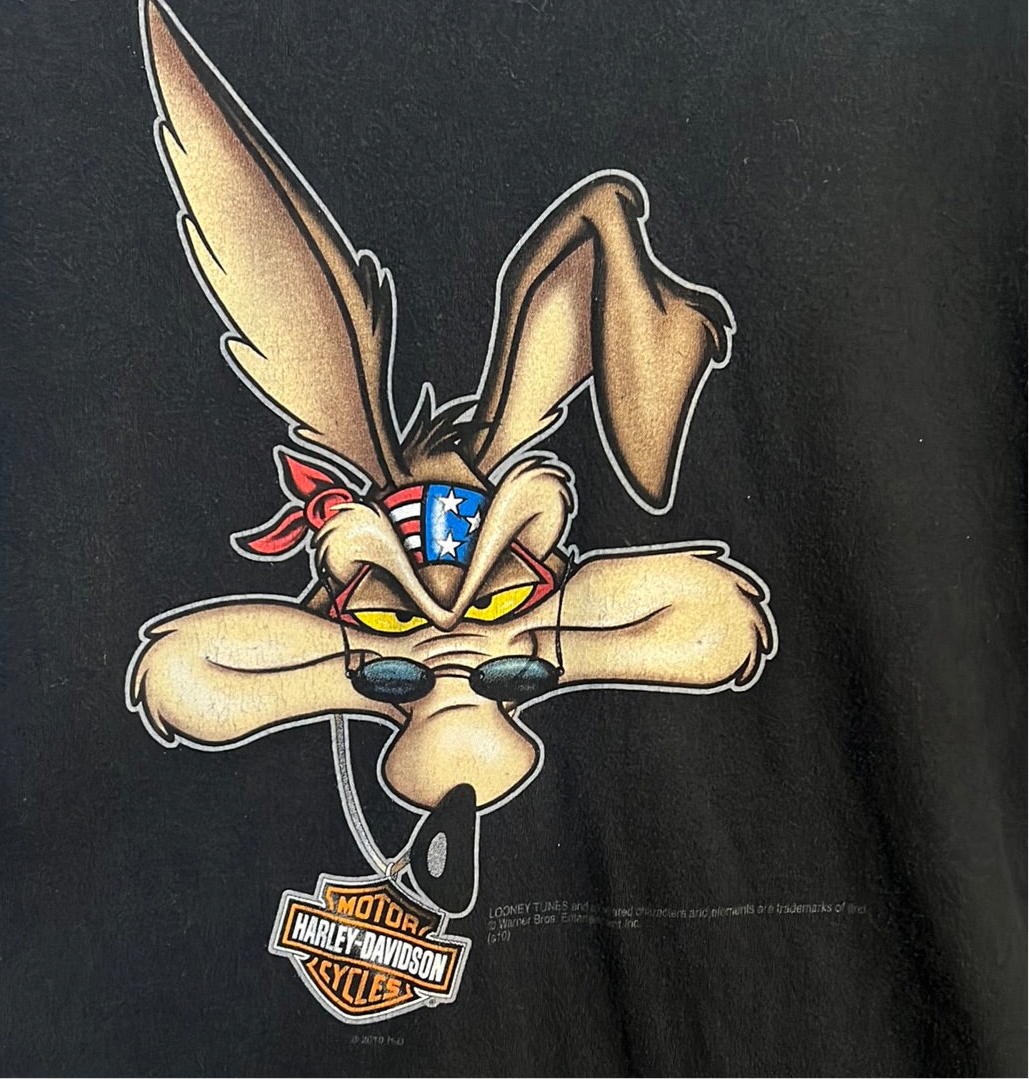 Wile E Coyote Harley Davidson T-shirt