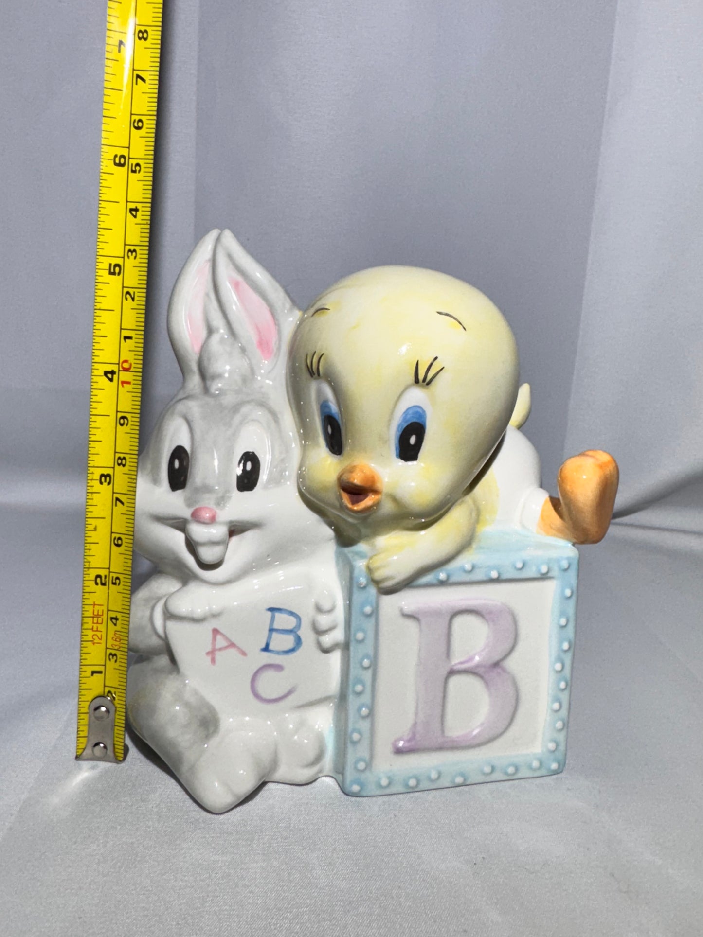 Warner Bros. Looney Tunes Baby Bugs Bunny & Baby Tweety Piggy Bank