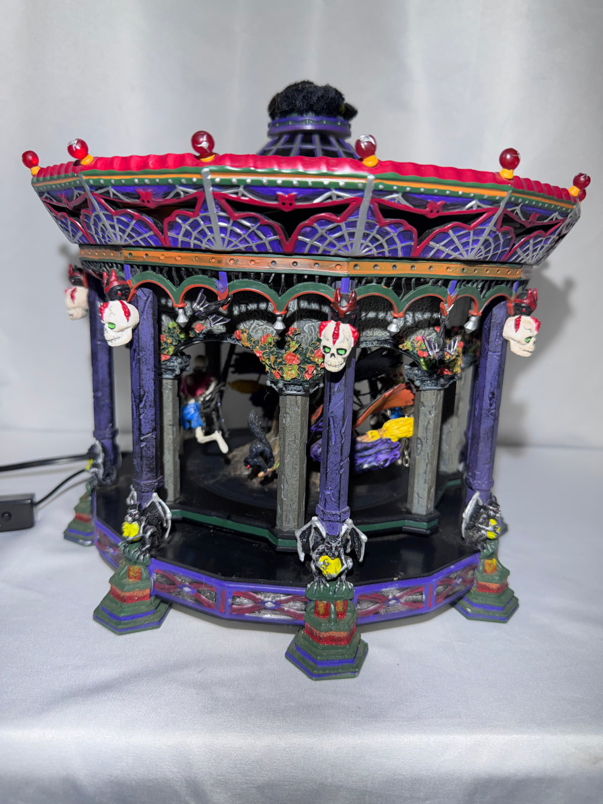 Department 56 Snow Village Halloween Ghostly Carousel #56.55317 – Retired 2002–2005