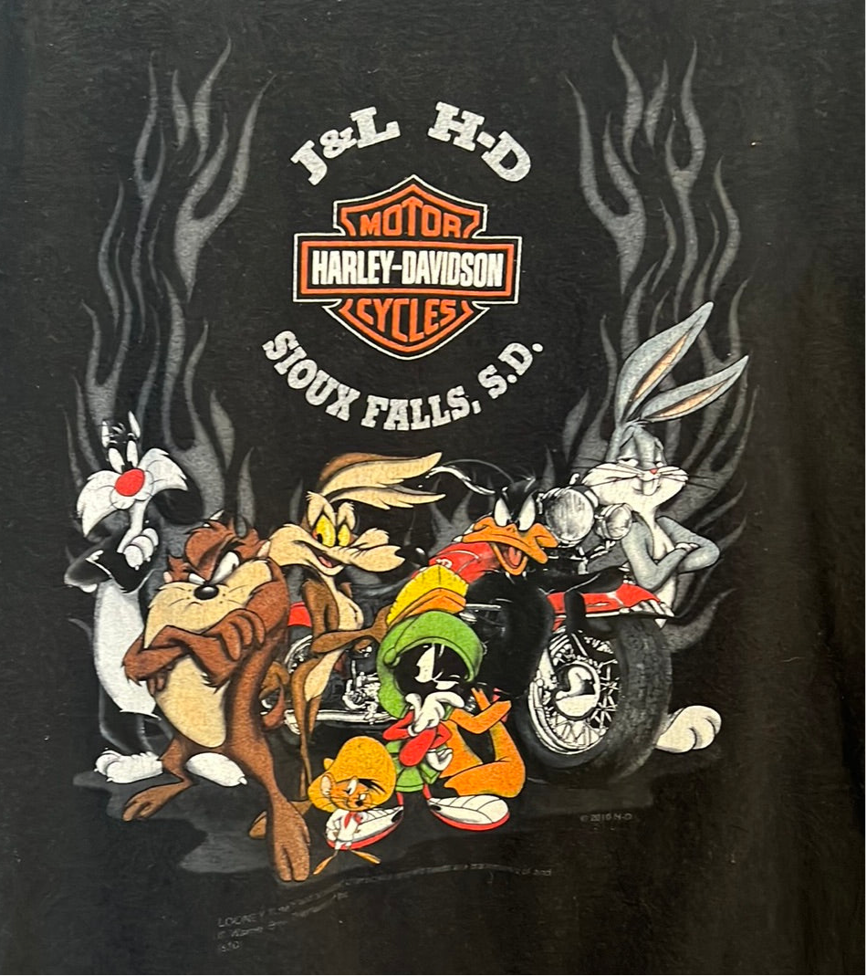 Wile E Coyote Harley Davidson T-shirt