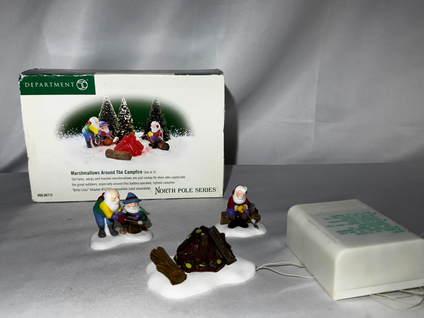 Department 56 North Pole Series – Marshmallows Around the Campfire #56.56712
