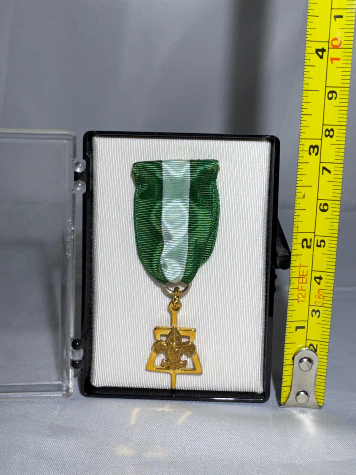 Vintage Boy Scouts of America (BSA) Scouter’s Training Award / Key Medal with Display Case
