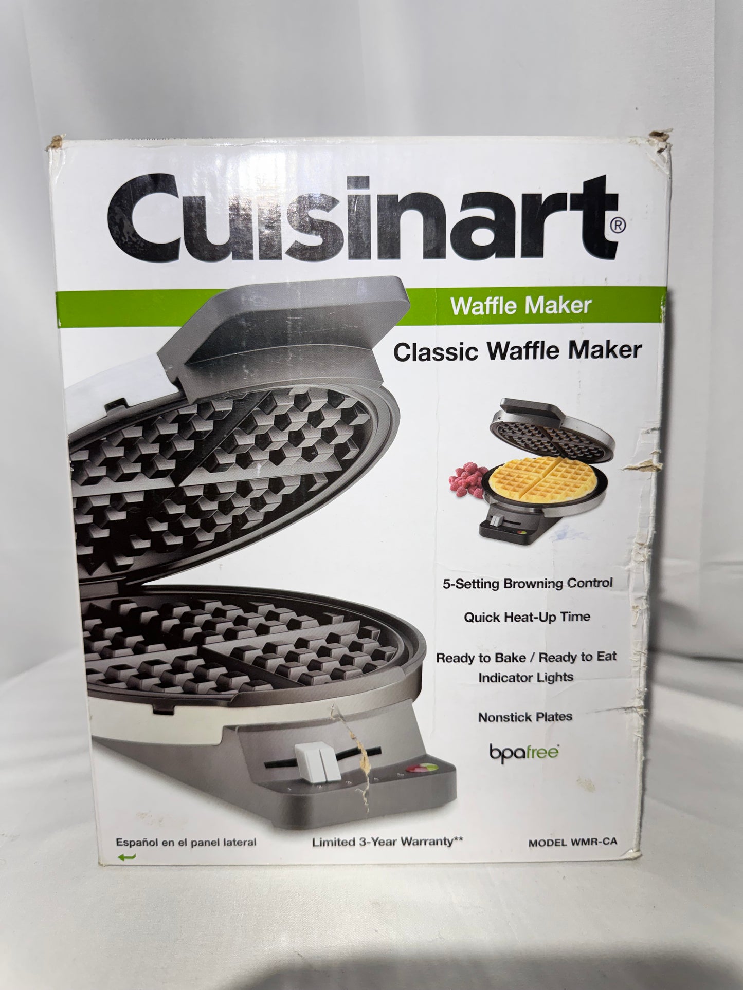 Cuisinart Classic round Waffle Maker – Model WMR-CA