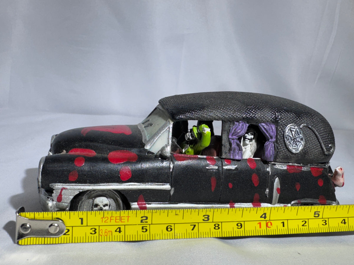 Lemax Spooky Town “Haunted Hearse” Figurine #93711 – 2009 Retired Halloween