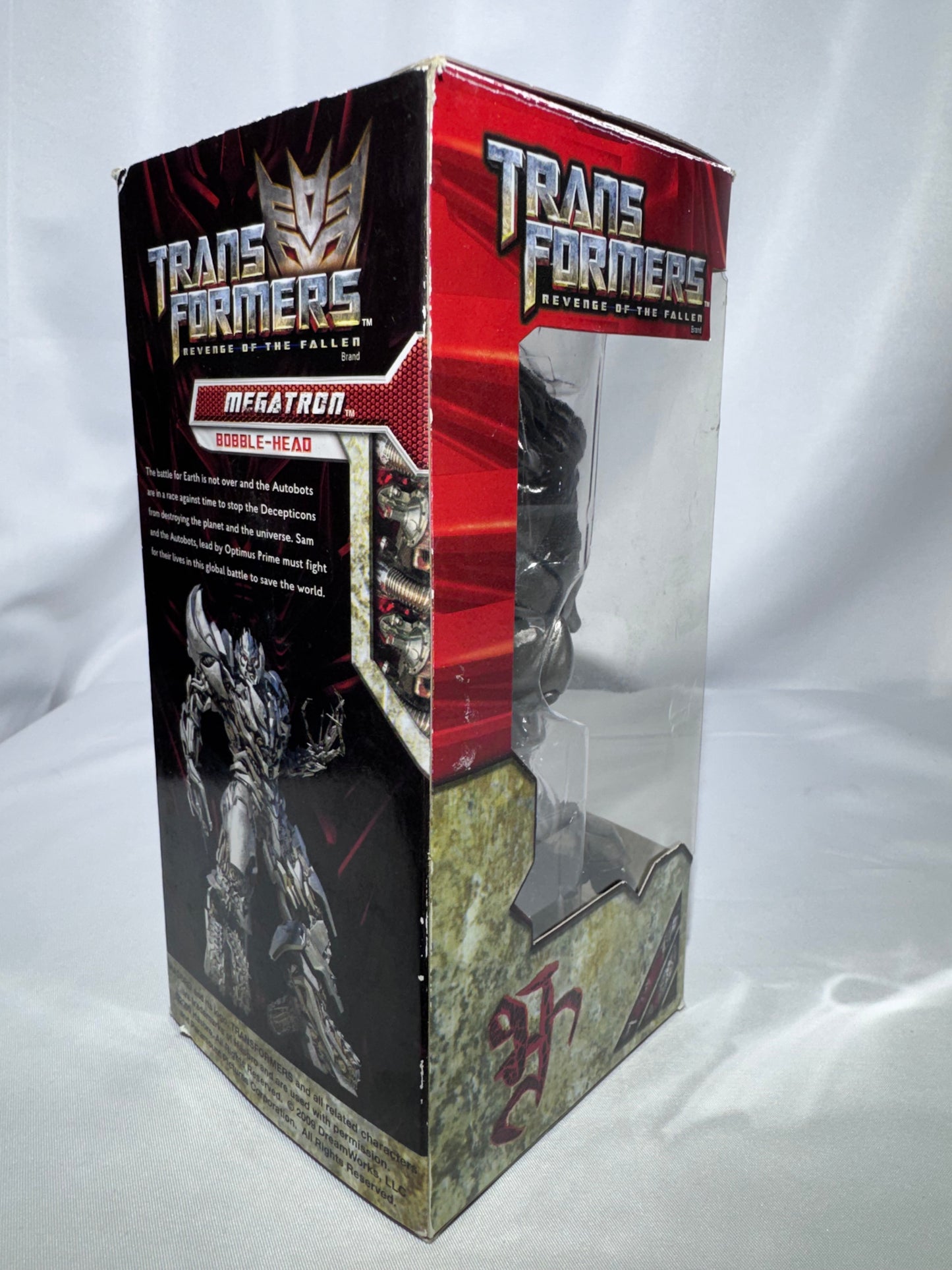 2009 Funko Wacky Wobbler Megatron Bobble-Head – Transformers: Revenge of the Fallen – Original Box