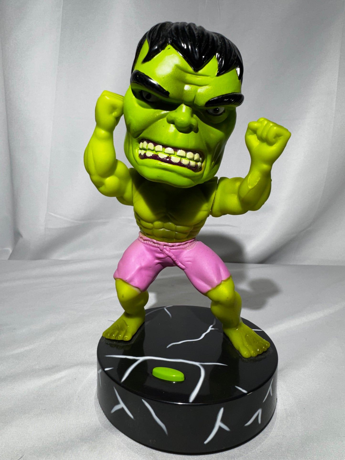 2003 Marvel The Incredible Hulk Bobble Head Lights Sounds Way Out Toys w/ Box