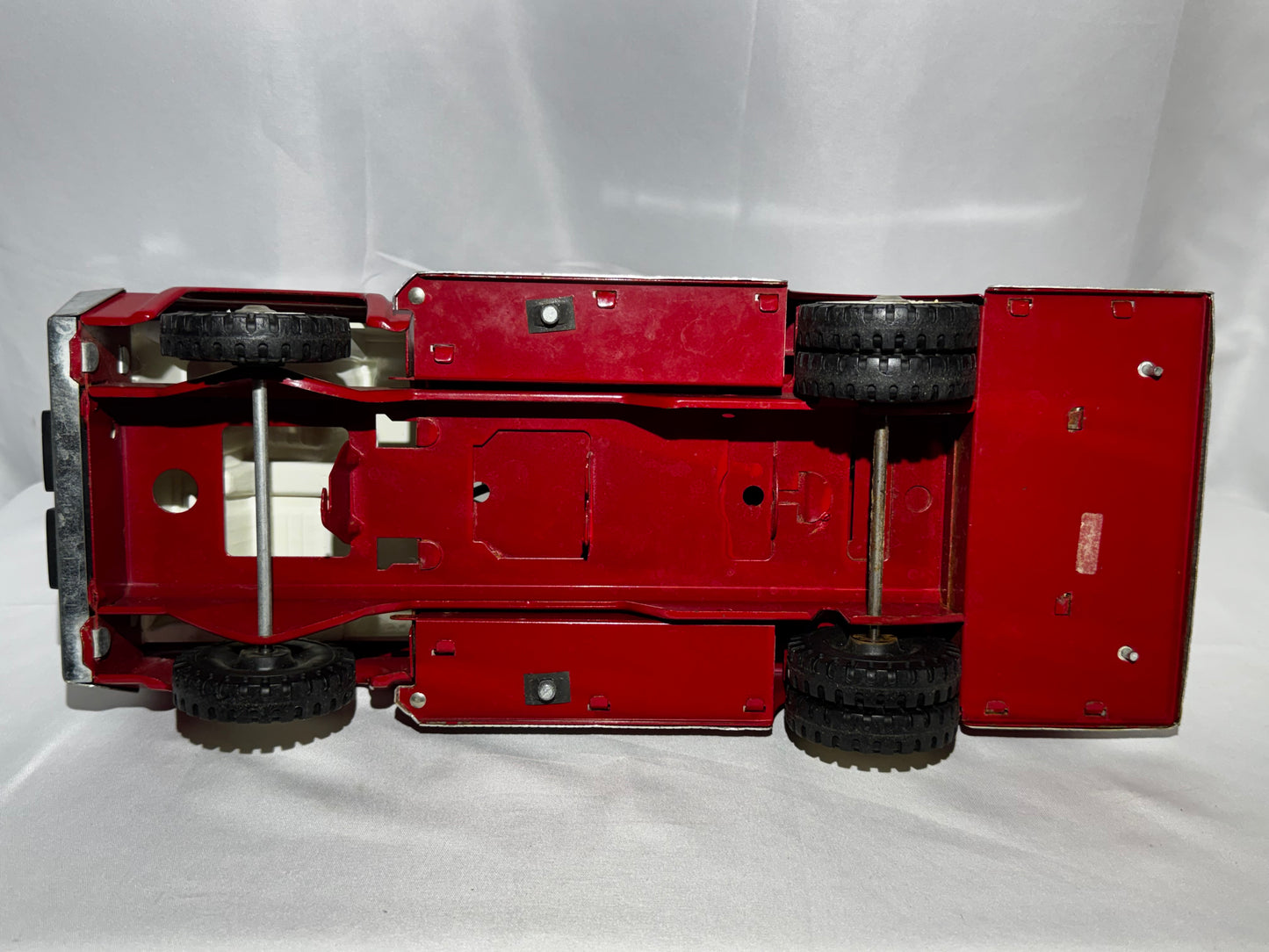 Vintage Tonka No. 926 Gas Turbine Pumper Fire Truck w/ Box Hose Hydrant 1967-68 No Ladder