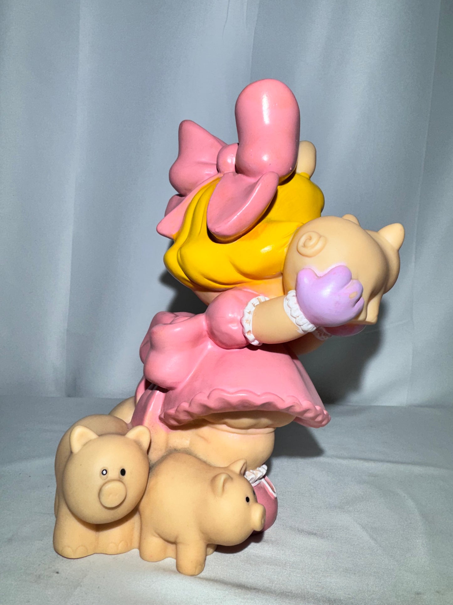 Vintage 1989 Miss Piggy Piggy Bank – ILLCO Toys / Jim Henson Muppet Character