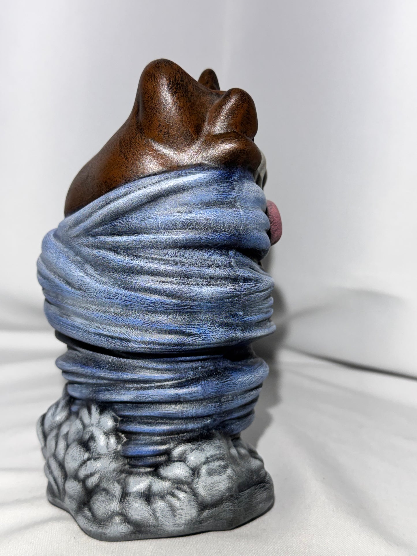 Vintage Taz Ceramic Figure / Statue – Hand-Painted Mold – Initialed LMP – Unique Piece