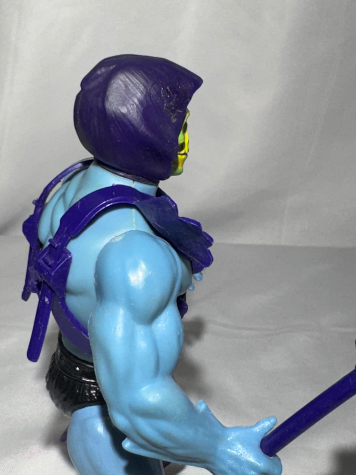 Vintage 1981 Mattel Masters of the Universe Skeletor Action Figure – Complete Accessories