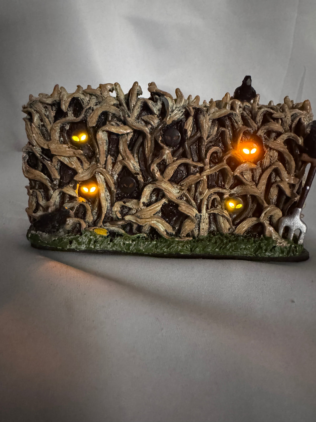 Lemax Spooky Town “Creepy Corn Row” Lighted Accessory #74585