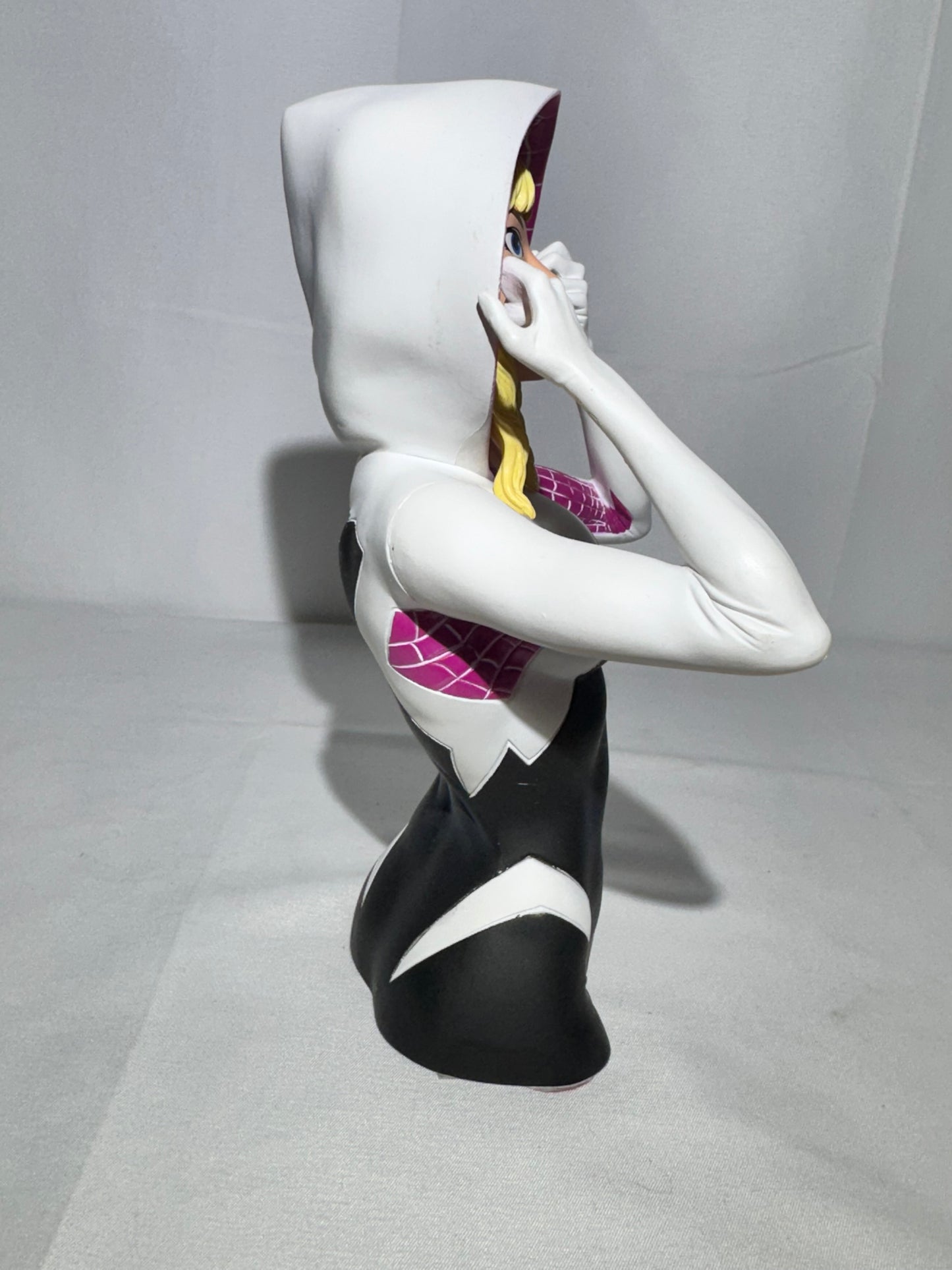 Spider-Gwen Unmasked “PX” Bust Bank – Stock #68491 – Marvel