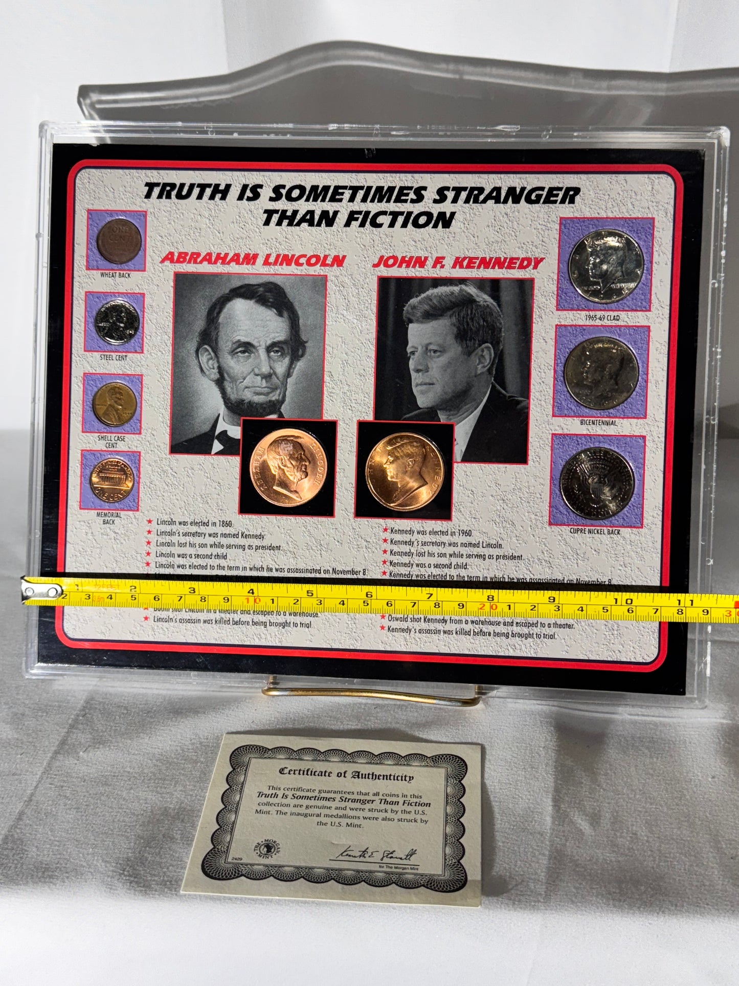 The Truth Is Sometimes Stranger Than Fiction – U.S. Mint Coin Collection with Certificate of Authenticity