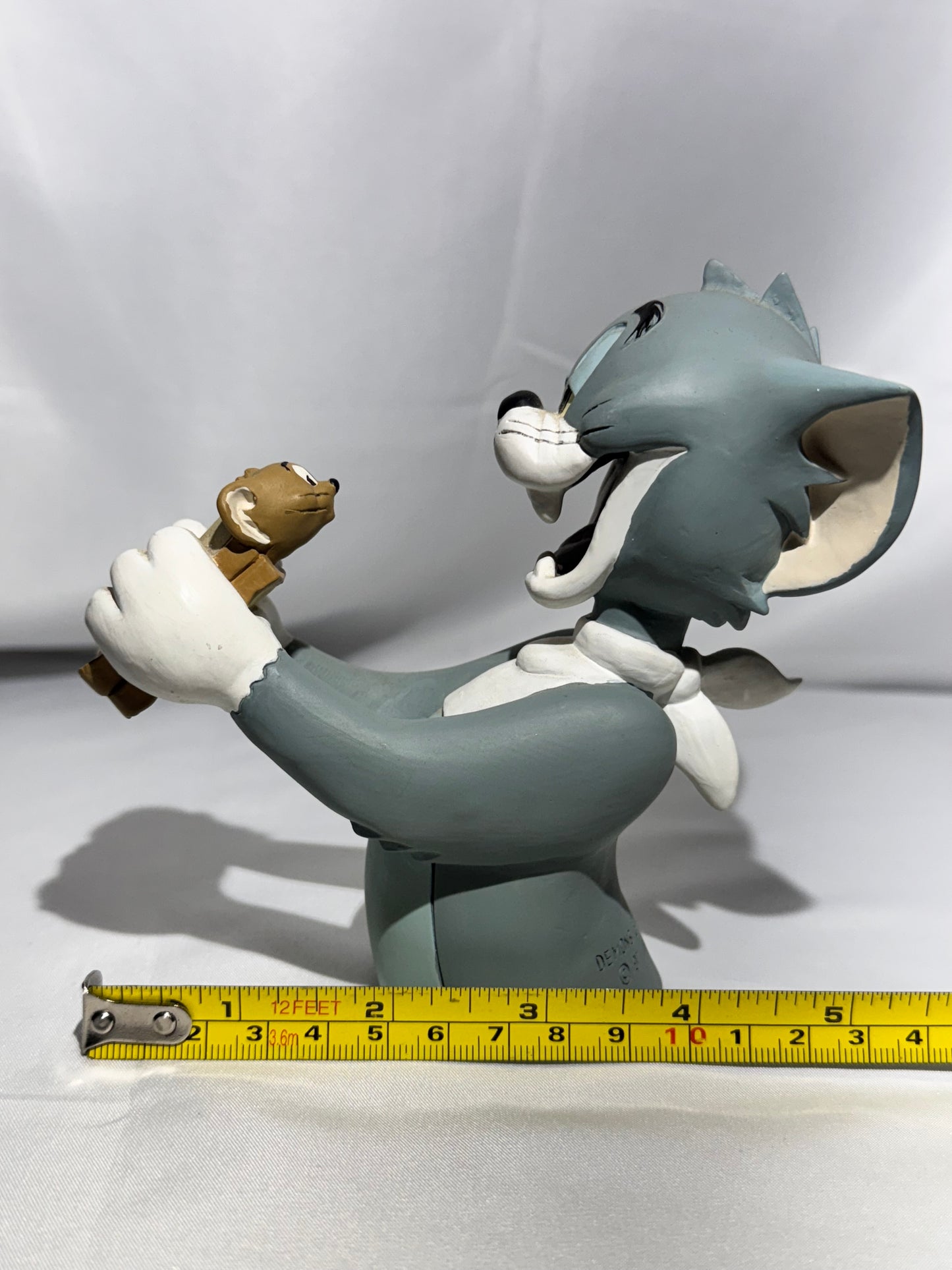 Tom and Jerry Ceramic Statue – 5 Inch – Turner Entertainment 1997