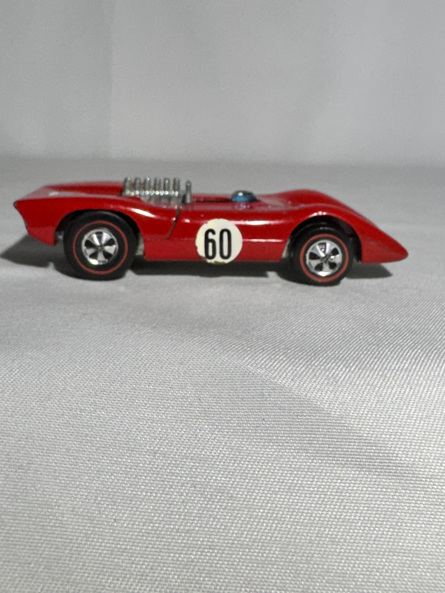 Hot Wheels Redline Ferrari 312P (1969) – Mattel, Hong Kong – US & Foreign Patent Pending