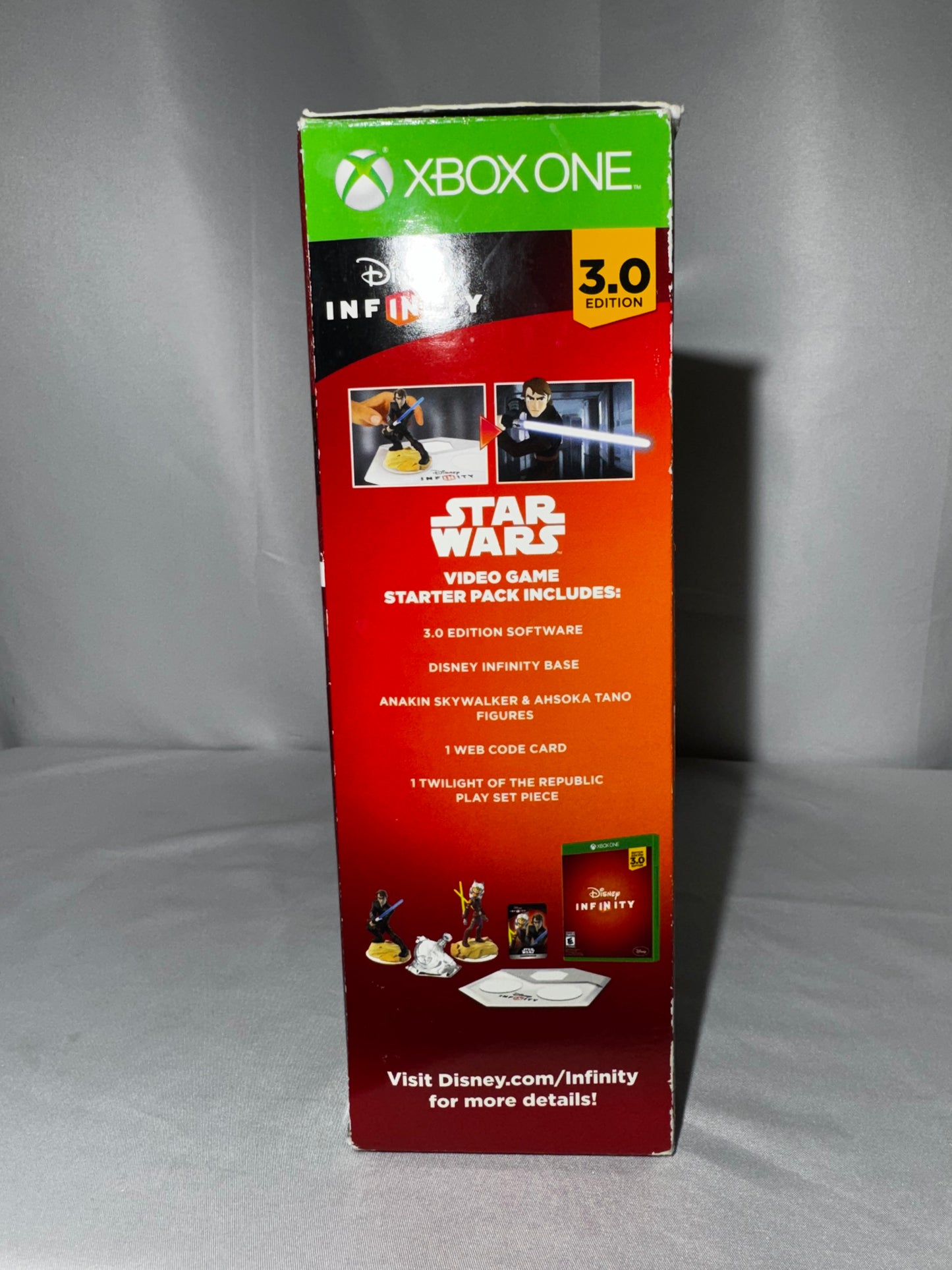 Disney Infinity 3.0 Star Wars Xbox One Starter Pack Anakin Ahsoka Base 2015