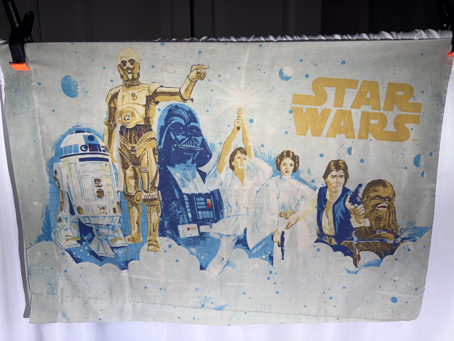 Vintage 1977–1980 Bibb Star Wars Bedding Collection – Sheets & Pillowcase