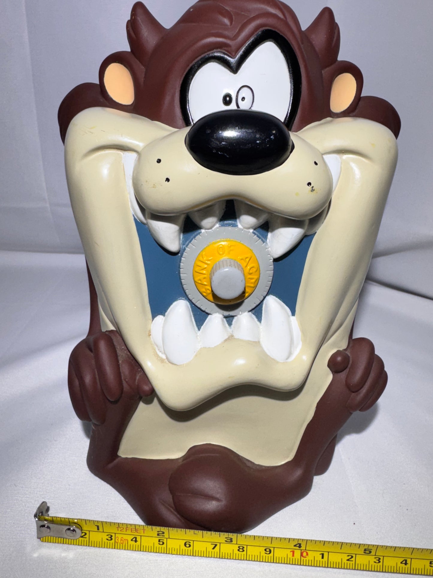 Vintage 1997 Warner Brothers Looney Tunes Taz Piggy Bank – Applause Inc.