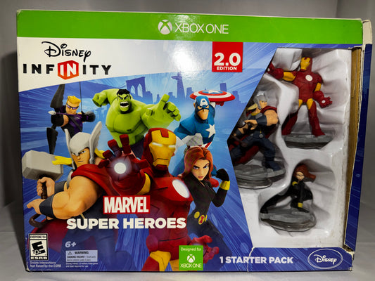 Disney Infinity Marvel Super Heroes 2.0 Xbox One Starter Pack Unopened Iron Man