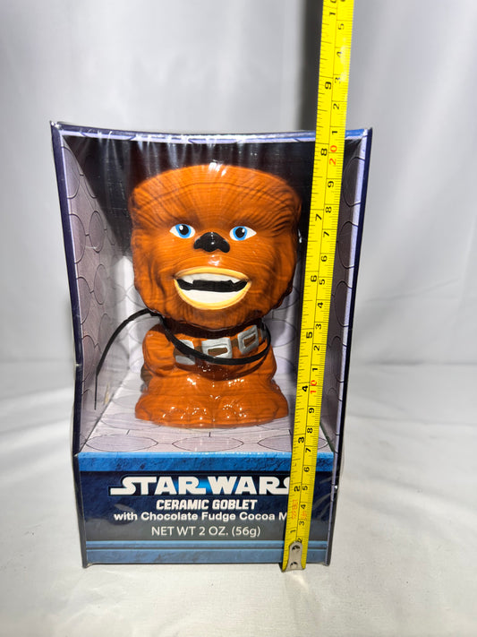 Star Wars Chewbacca Ceramic Goblet – Sealed Collectible Gift Set