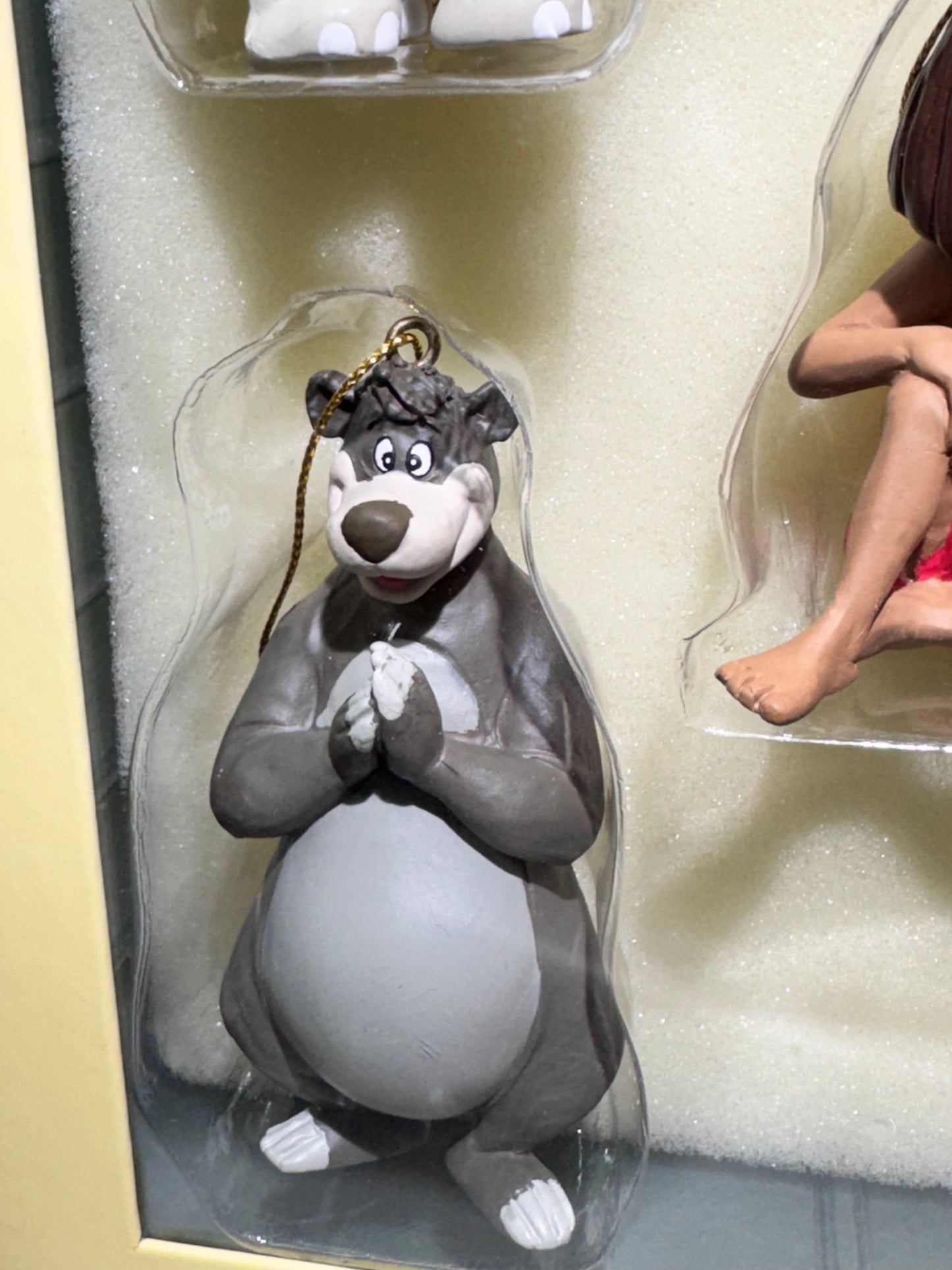 Disney Jungle Book Storybook Collection – 6 Pc Christmas Ornament Set w/ Box