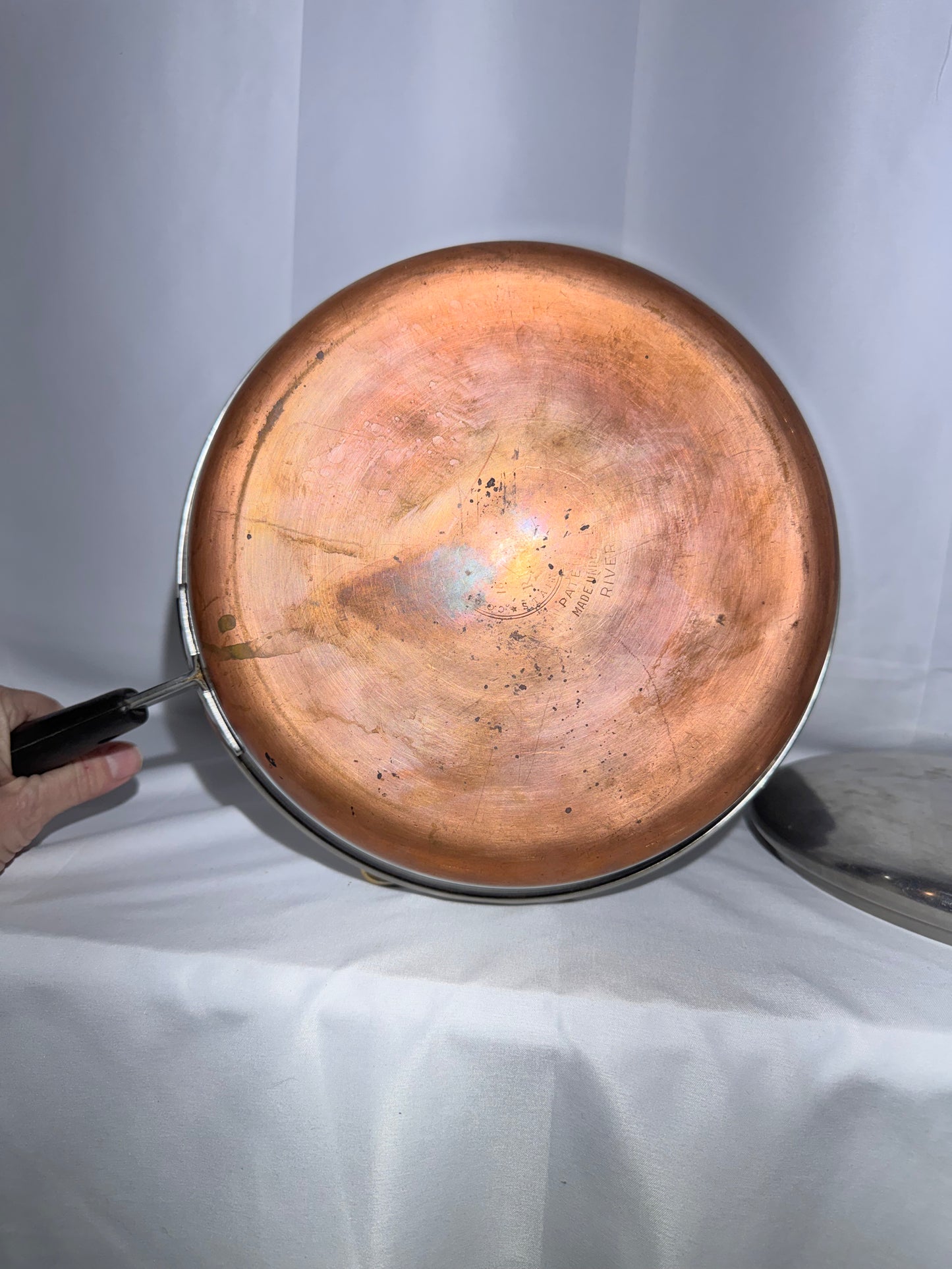 Vintage Revere Ware Copper Bottom Cookware Set – 10 Pieces w/ Lids | Bakelite Handles