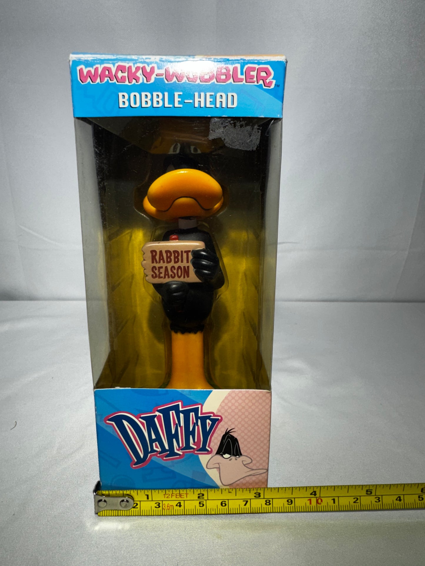 Funko Wacky Wobbler Daffy Duck Bobble Head Rabbit Season Looney Tunes WB w/ Box