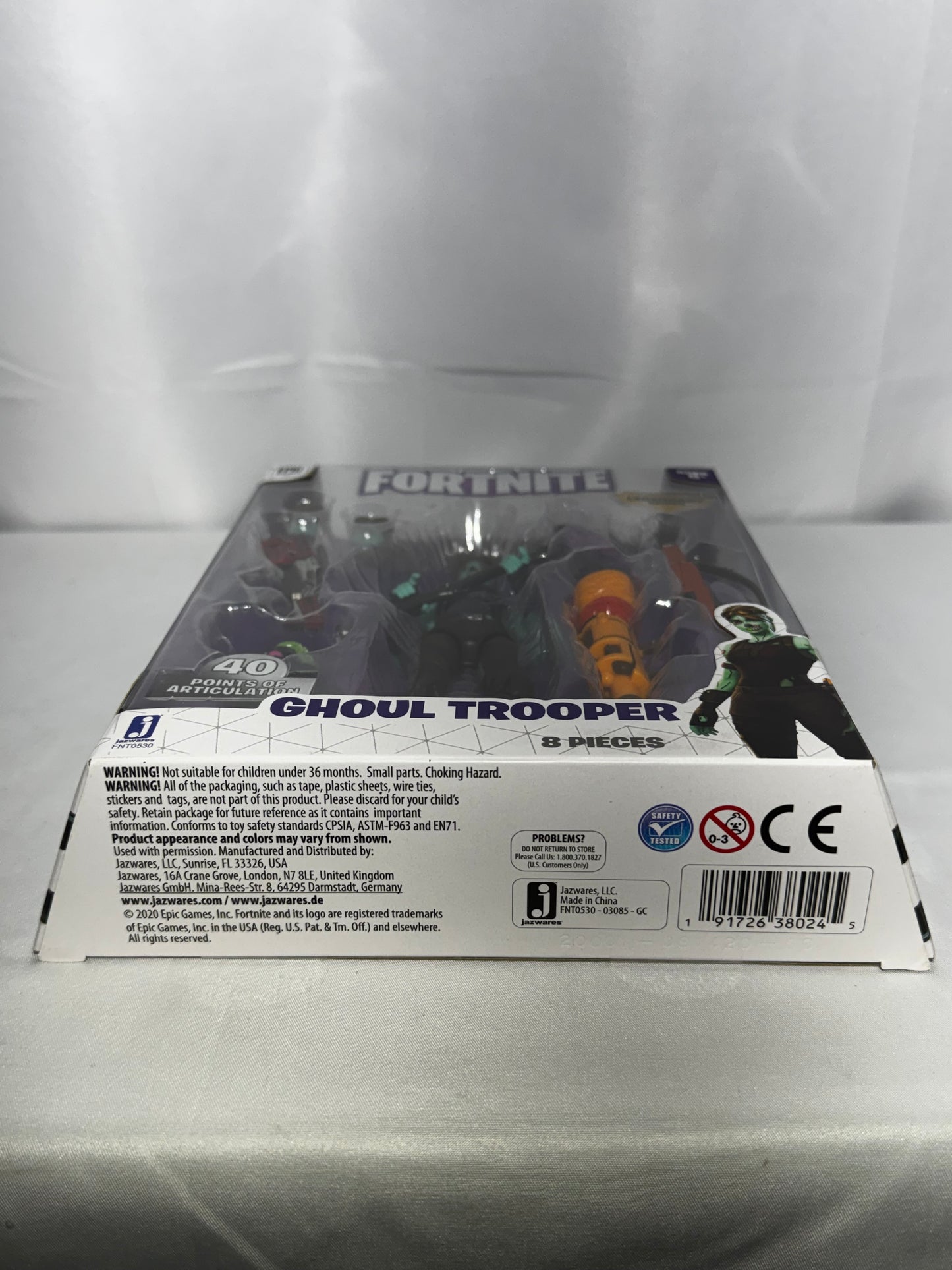 Fortnite Legendary Series Ghoul Trooper 6” Action Figure – 8 Pieces
