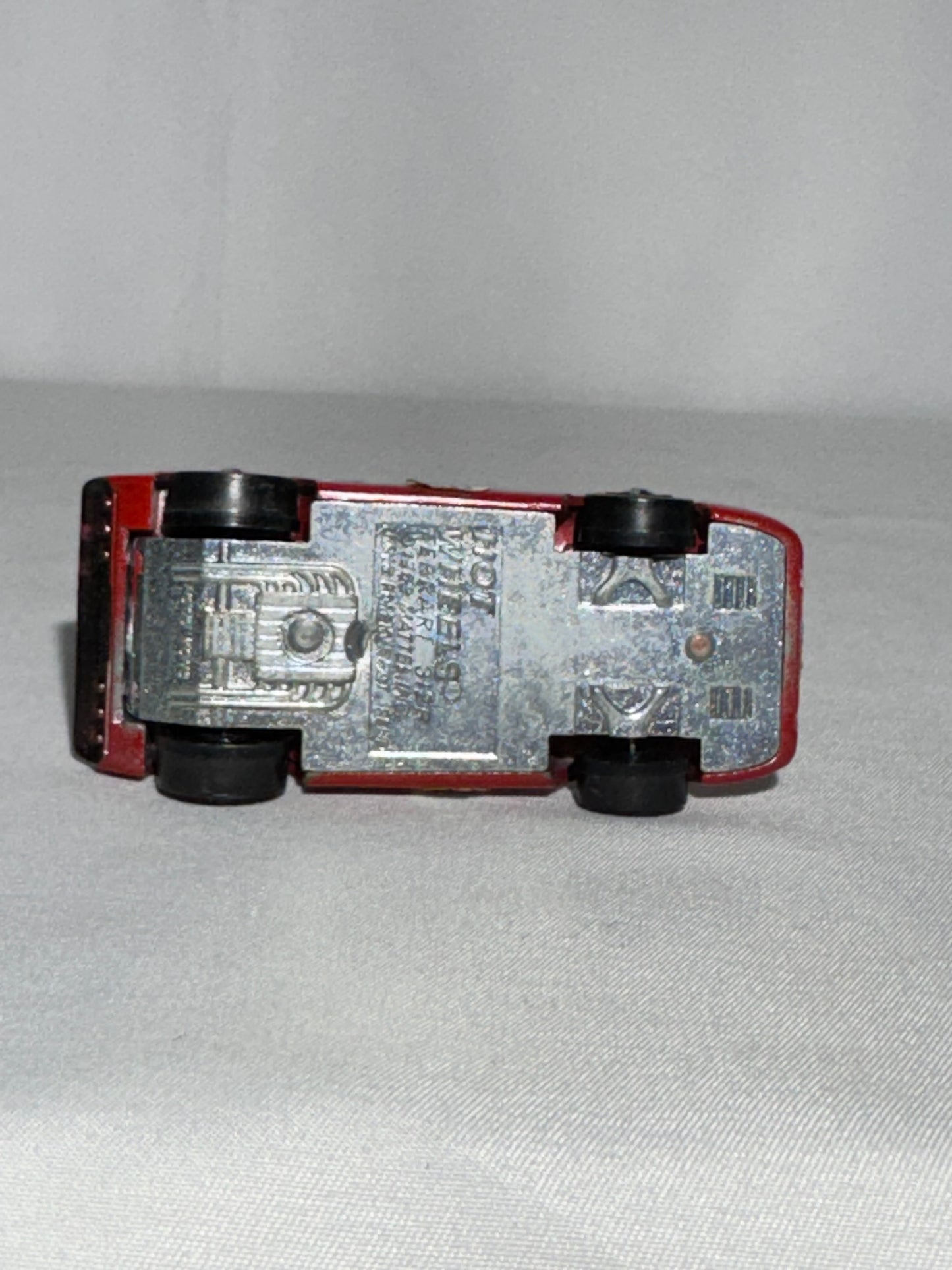 Hot Wheels Redline Ferrari 312P (1969) – Mattel, Hong Kong – US & Foreign Patent Pending