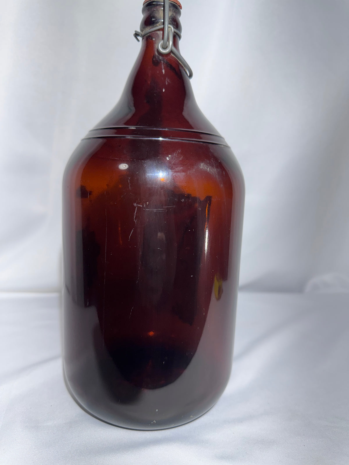 Vintage 1930s–1940s Highlander Beer Jug – Half Pint – Missoula, Montana