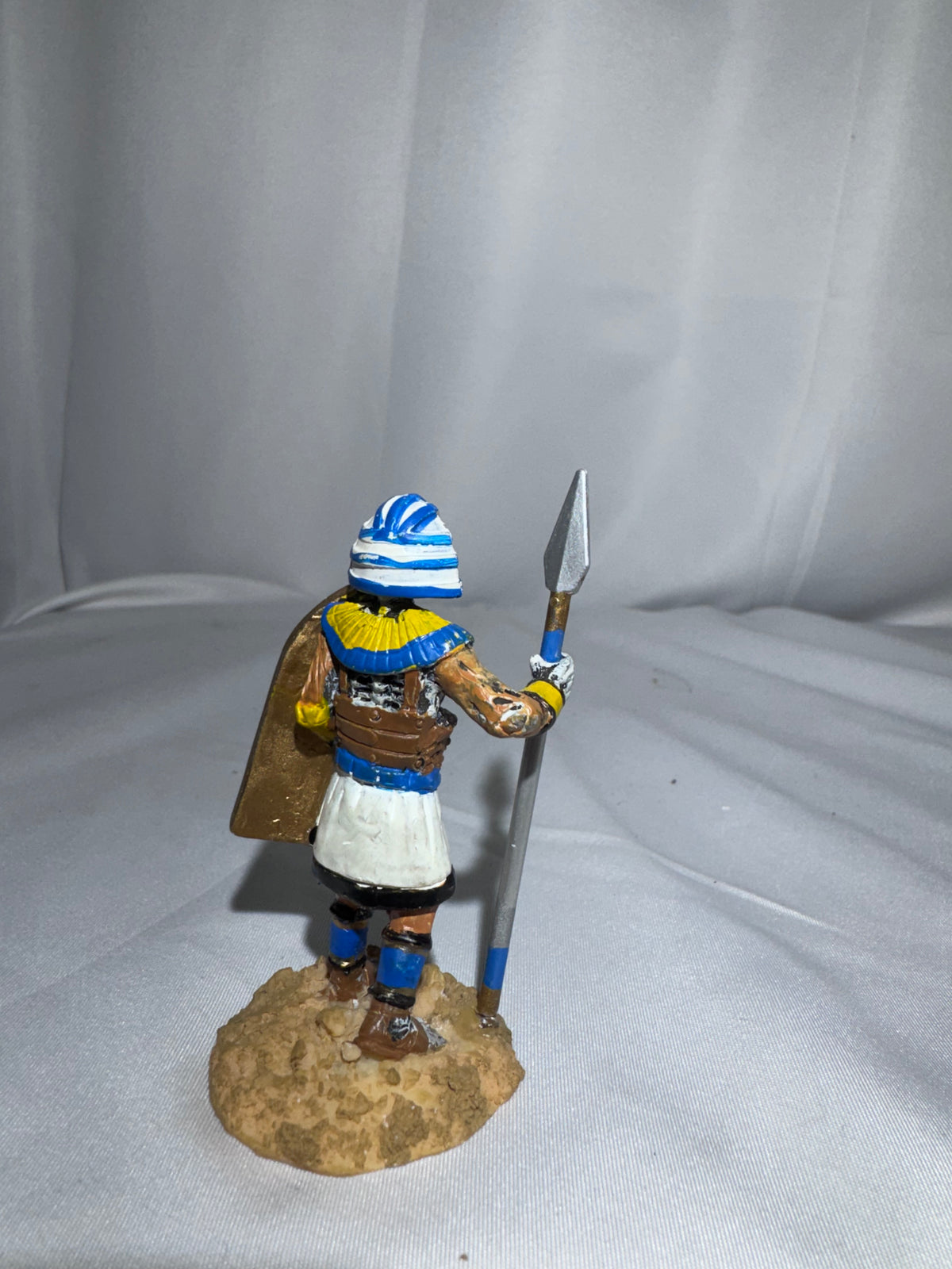 LEMAX Spooky Town Spearman #82486 – Retired Egyptian Skeleton Figurine – 2008