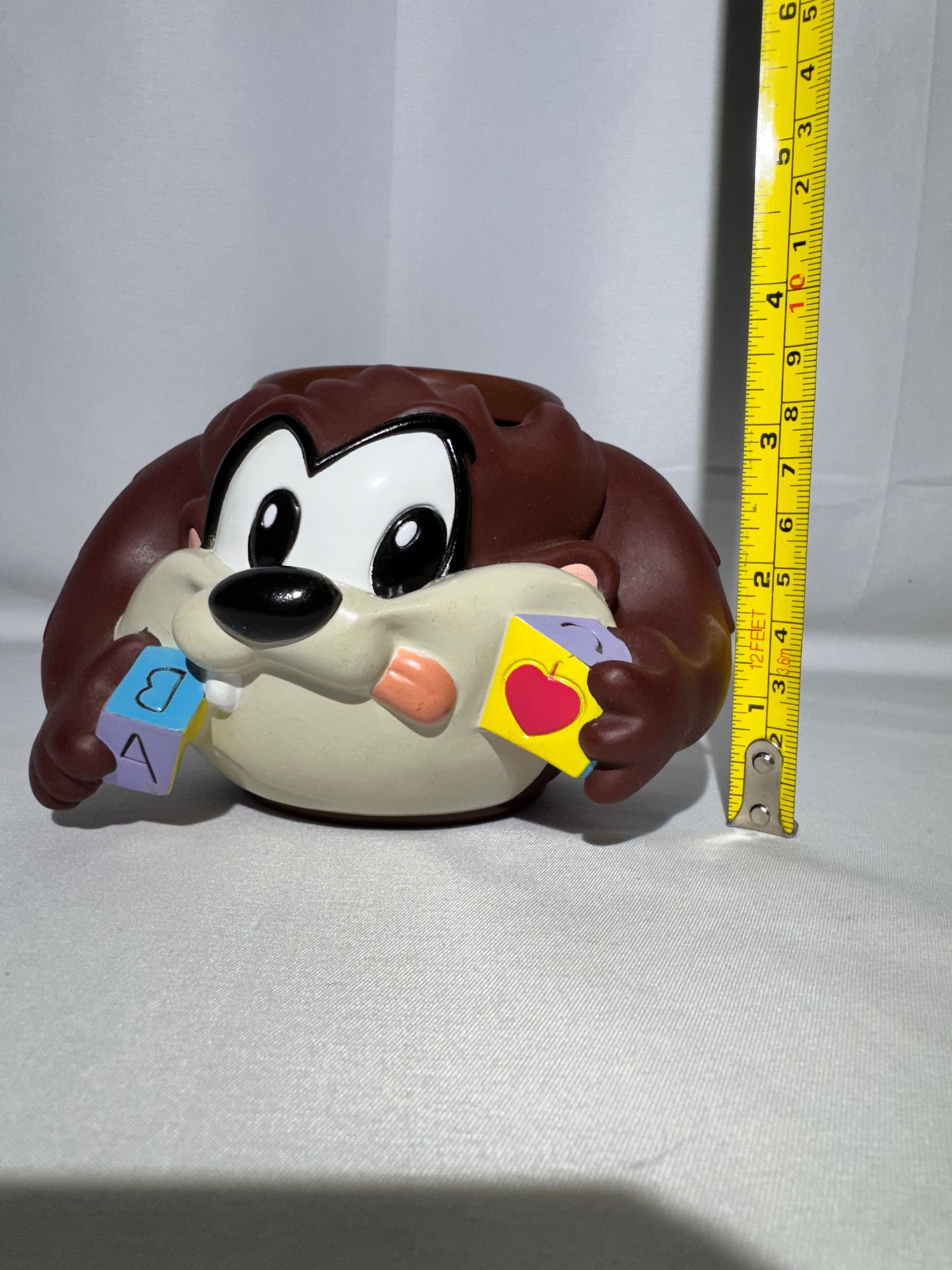 Rare 1998 Warner Bros. Baby Taz Cup – Looney Tunes / Six Flags